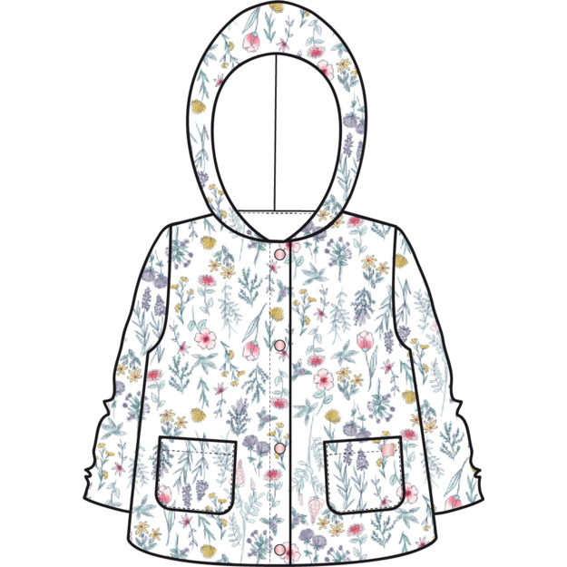 Hooded jacket CARREMENT BEAU for GIRL