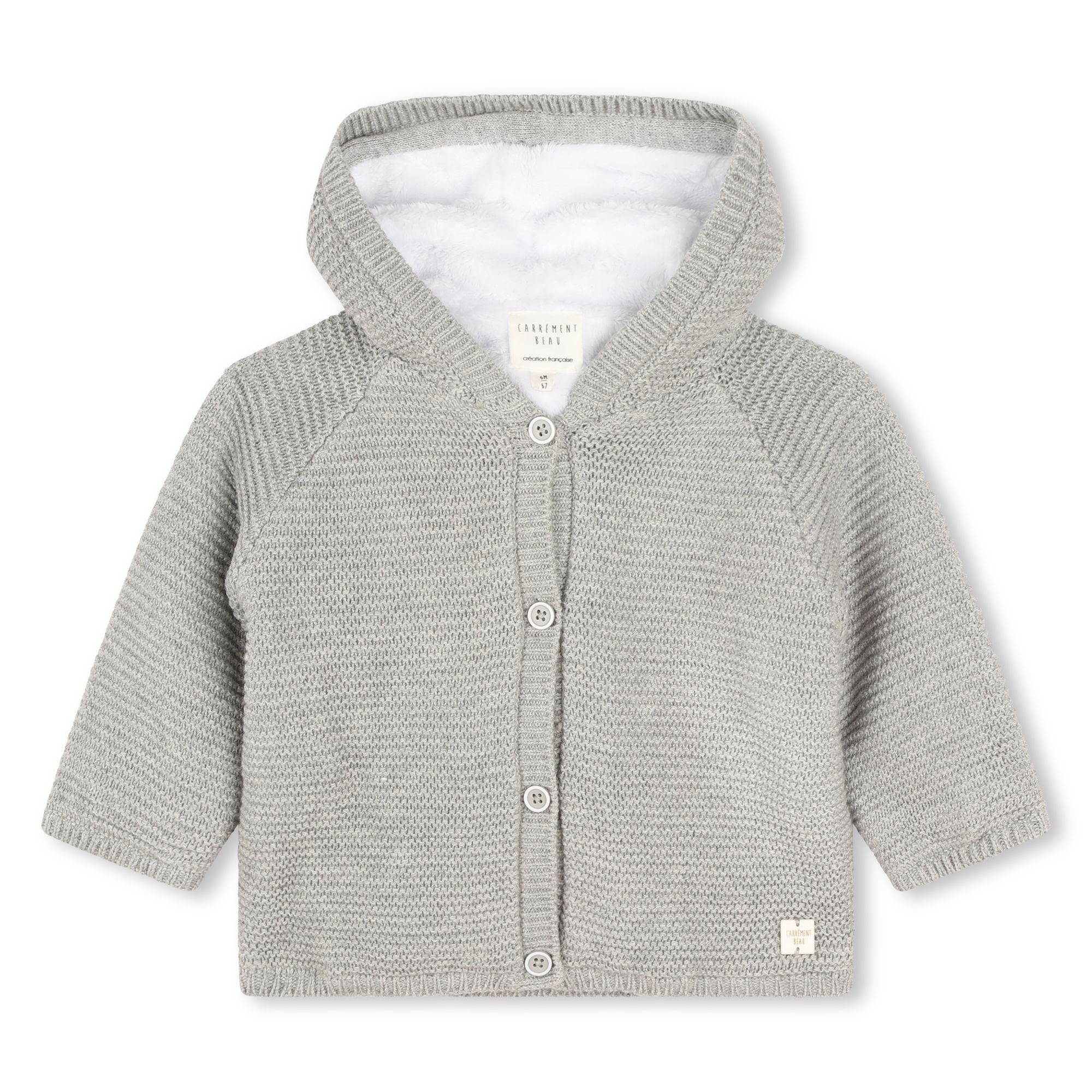 Hooded tricot jacket CARREMENT BEAU for BOY