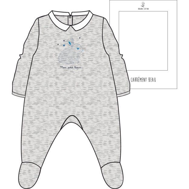 Pyjama van biokatoen CARREMENT BEAU Voor