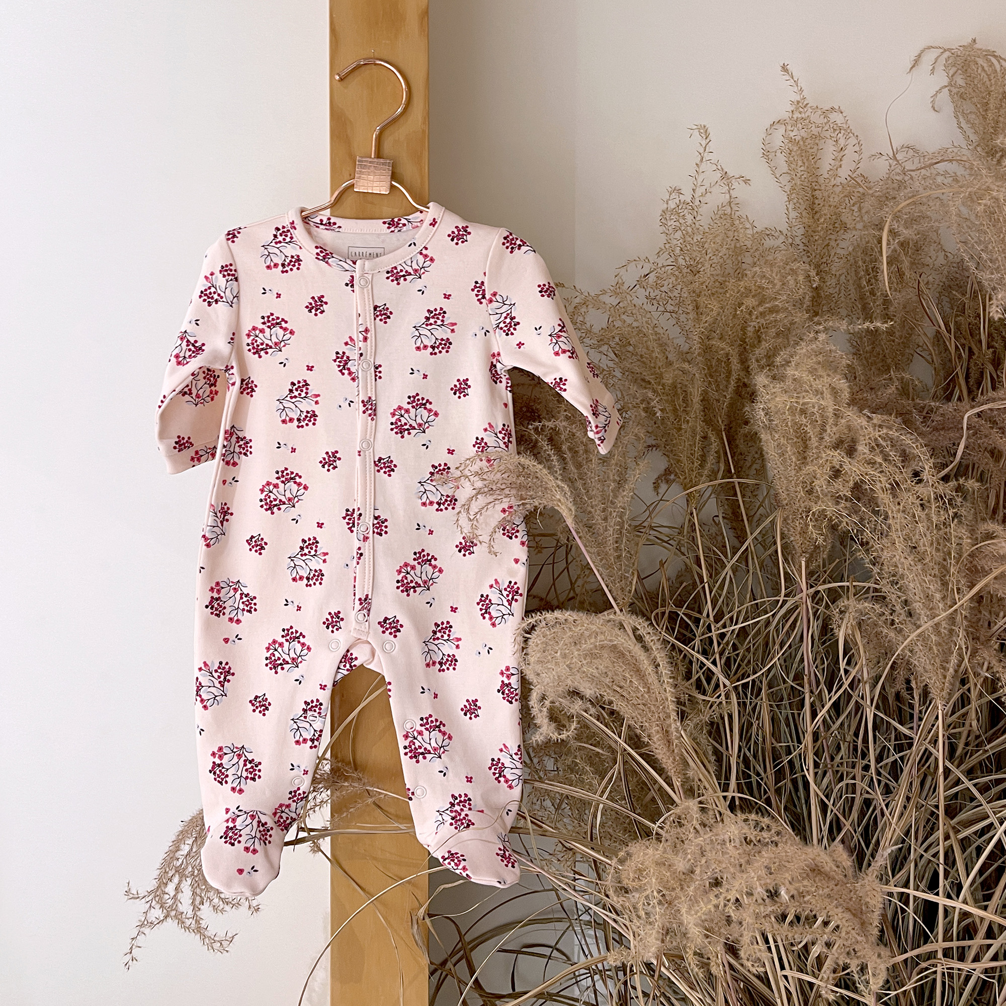 Patterned One-Piece Pajamas CARREMENT BEAU for GIRL
