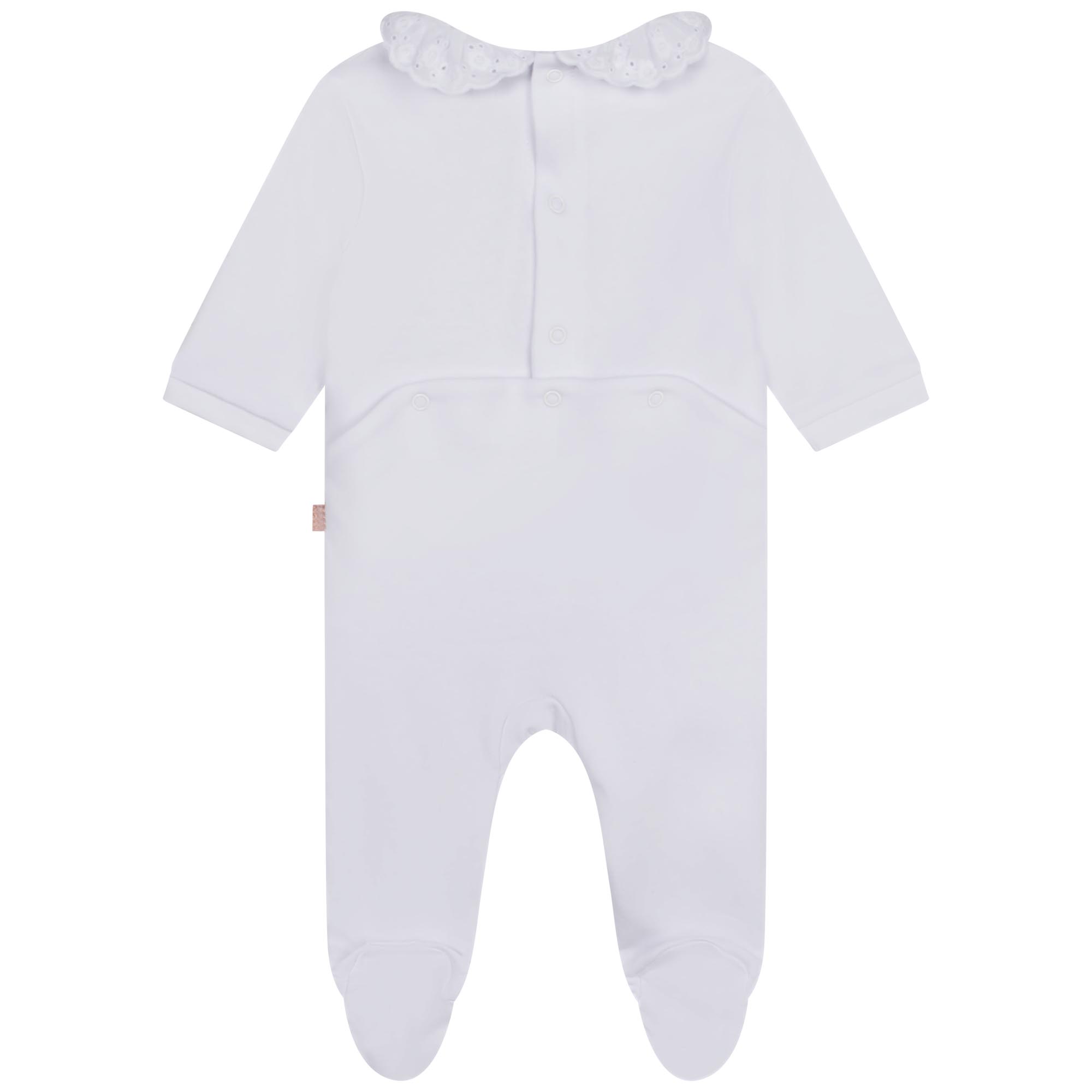 Embroidered-Collar Pajamas CARREMENT BEAU for GIRL