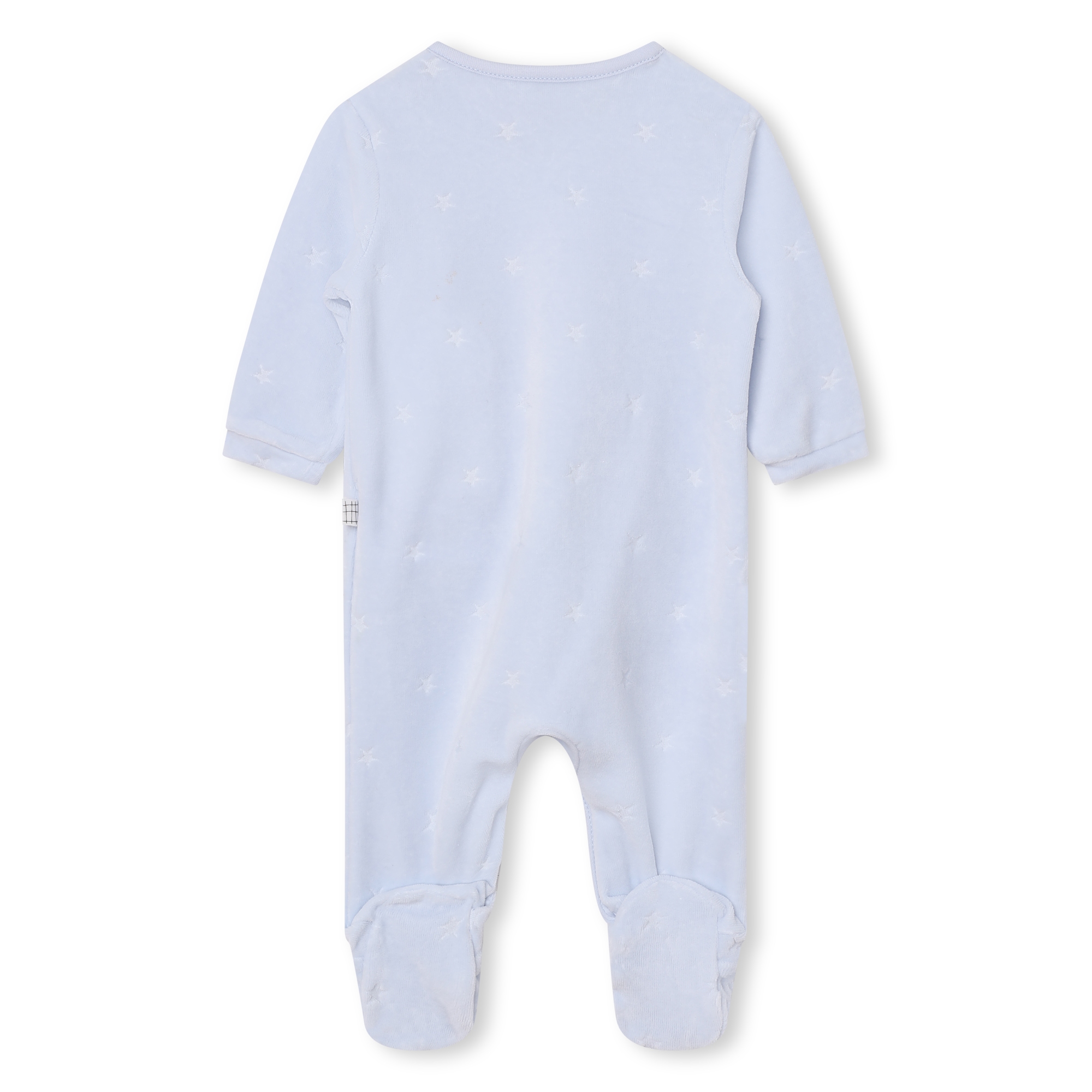 Pyjama velours ours bleu bébé garçon
