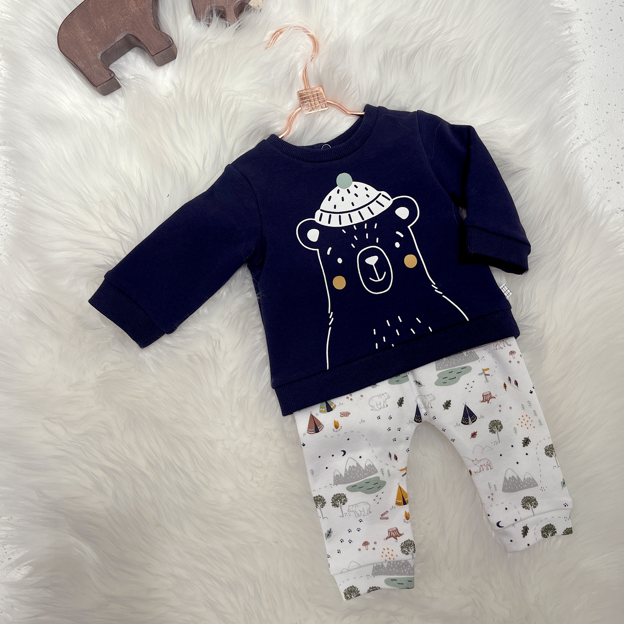 Jumper and leggings outfit CARREMENT BEAU for BOY