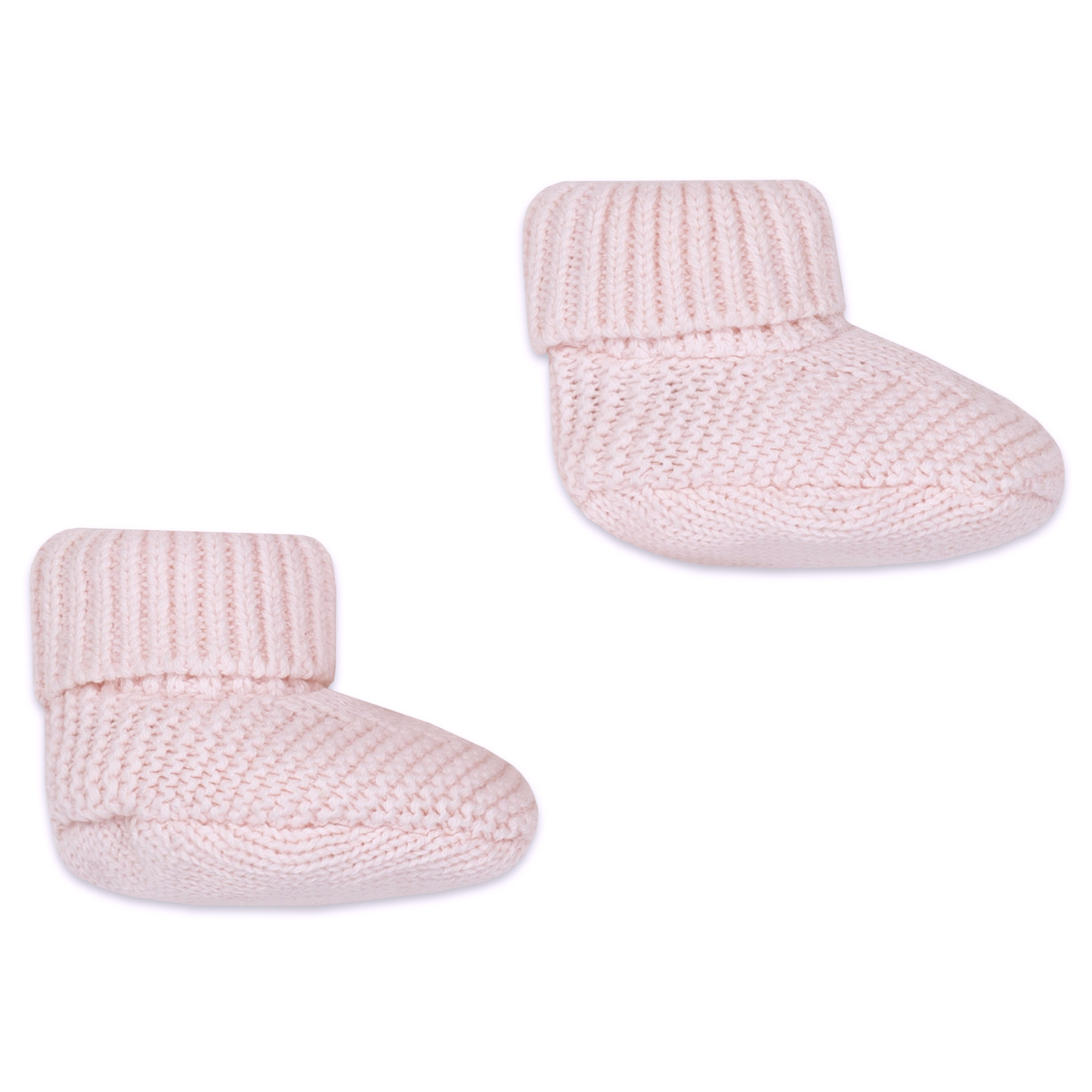 Knitted hat and booties CARREMENT BEAU for GIRL