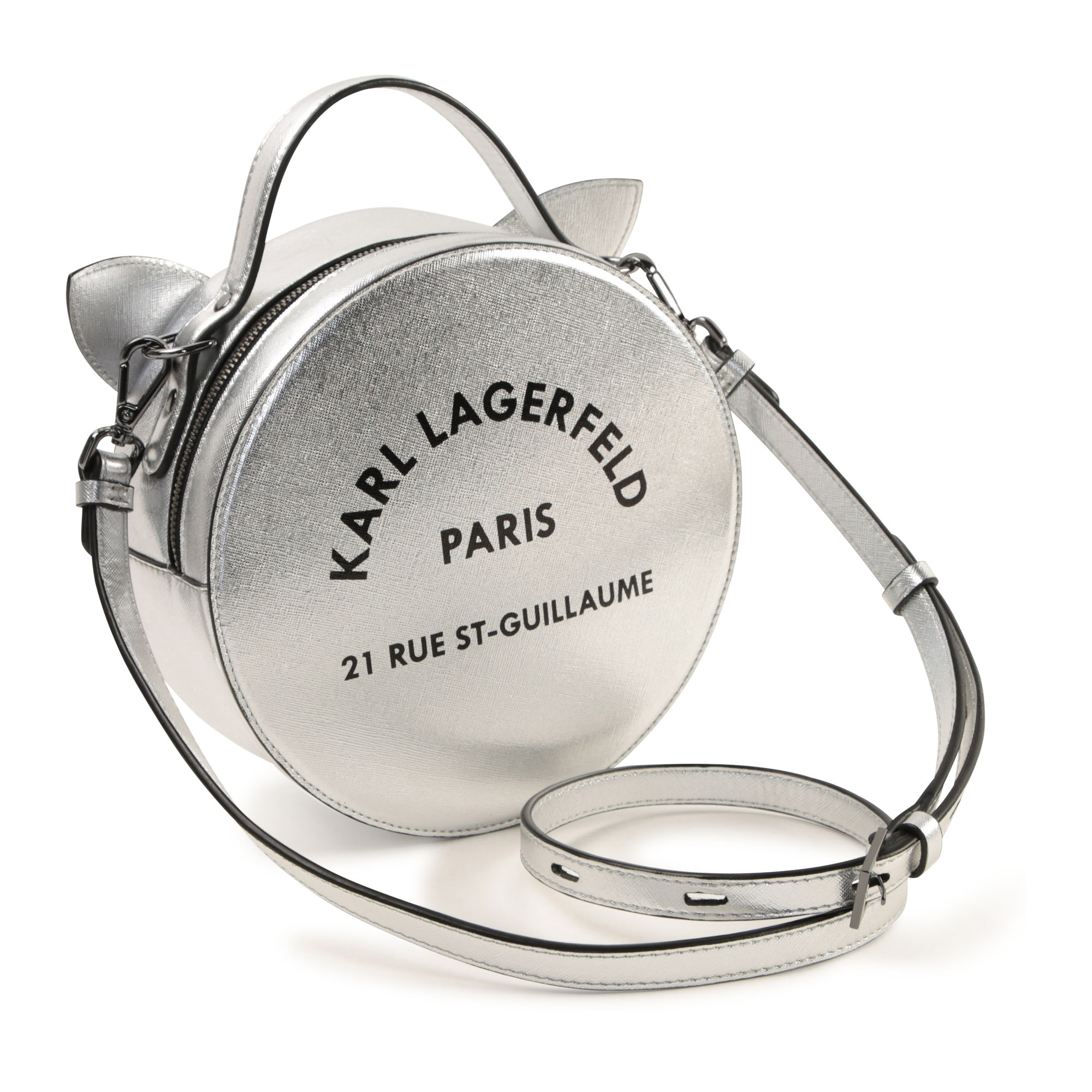 Round bag with removable strap KARL LAGERFELD KIDS for GIRL