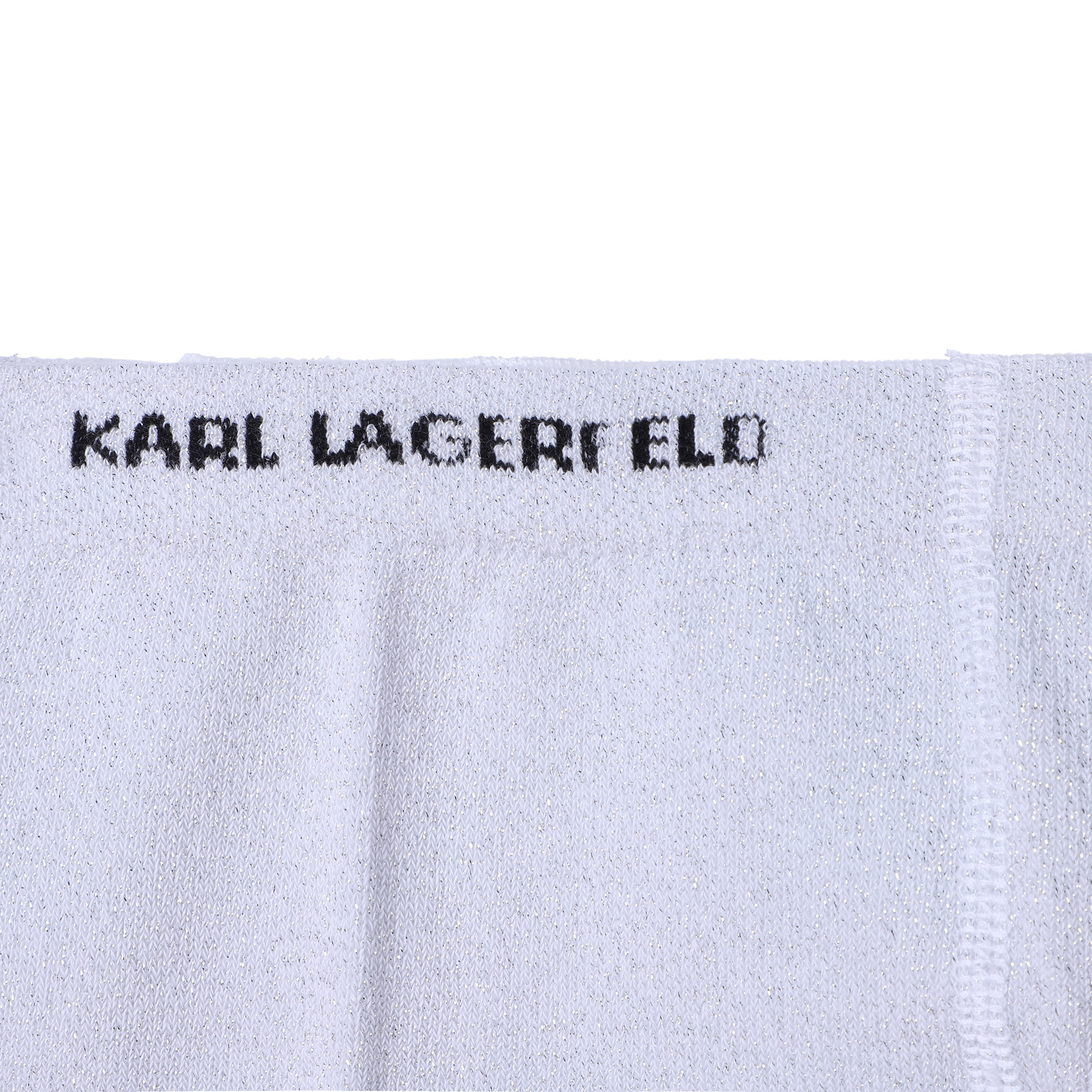 Cotton-blend tights KARL LAGERFELD KIDS for GIRL