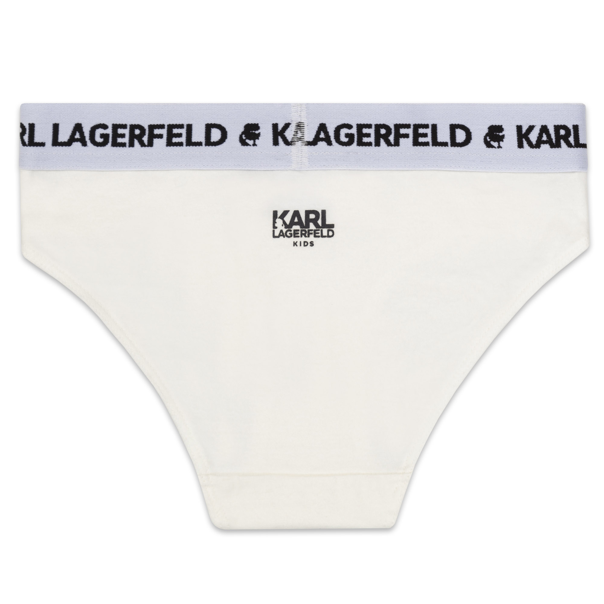 Set van 2 katoenen slips KARL LAGERFELD KIDS Voor