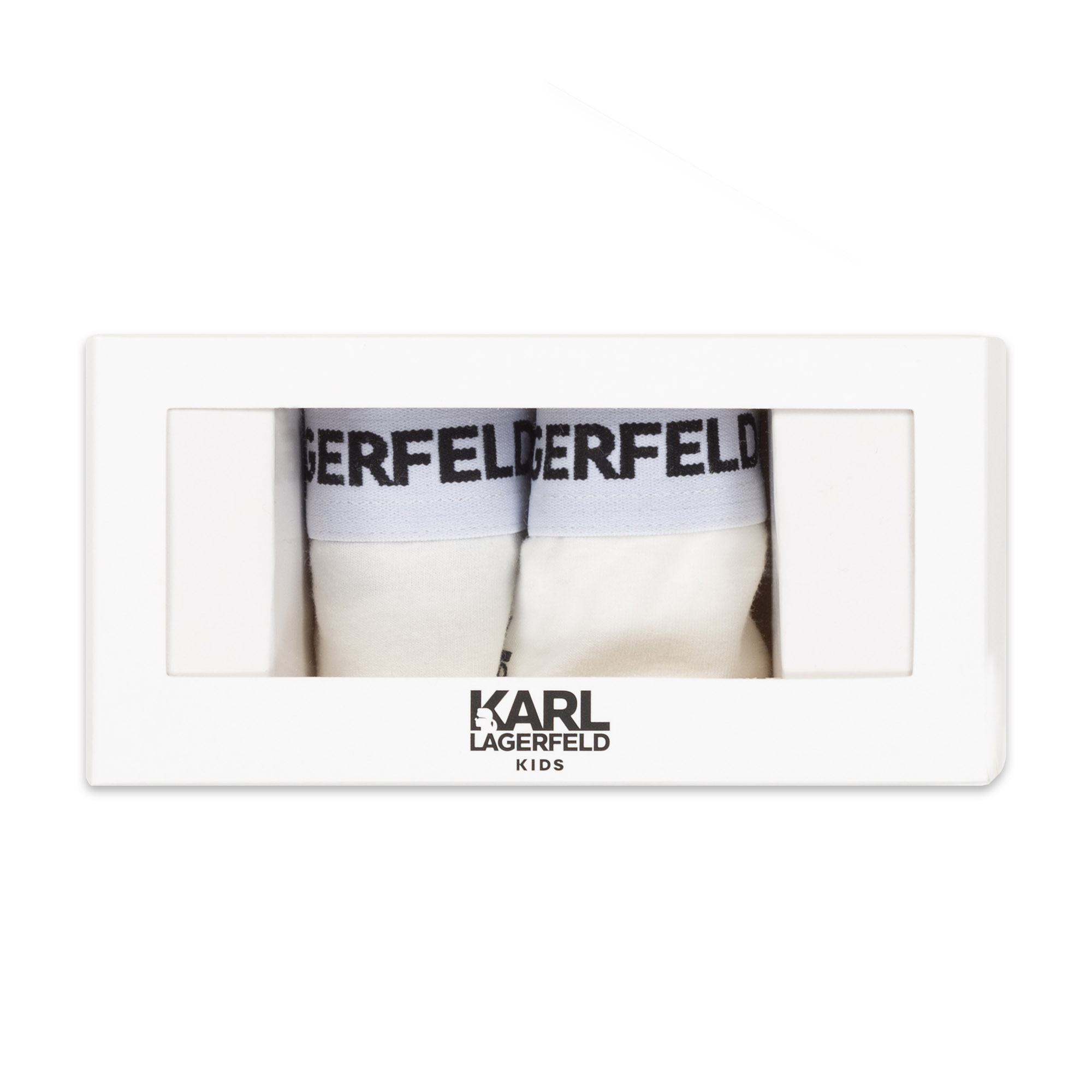 2-pack of cotton knickers KARL LAGERFELD KIDS for GIRL