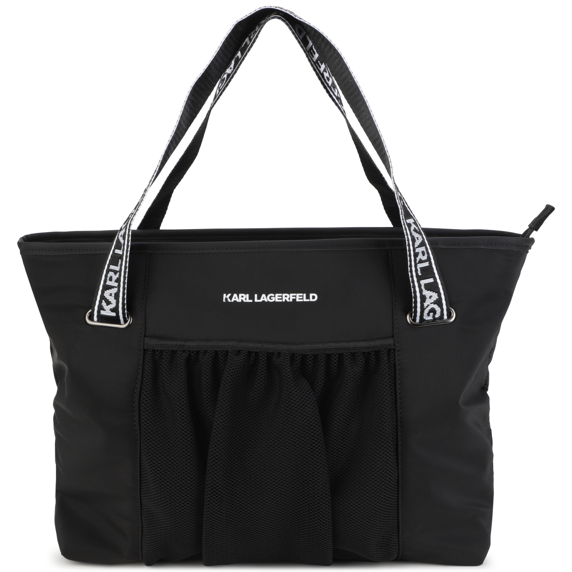 Tote bag with zip KARL LAGERFELD KIDS for GIRL
