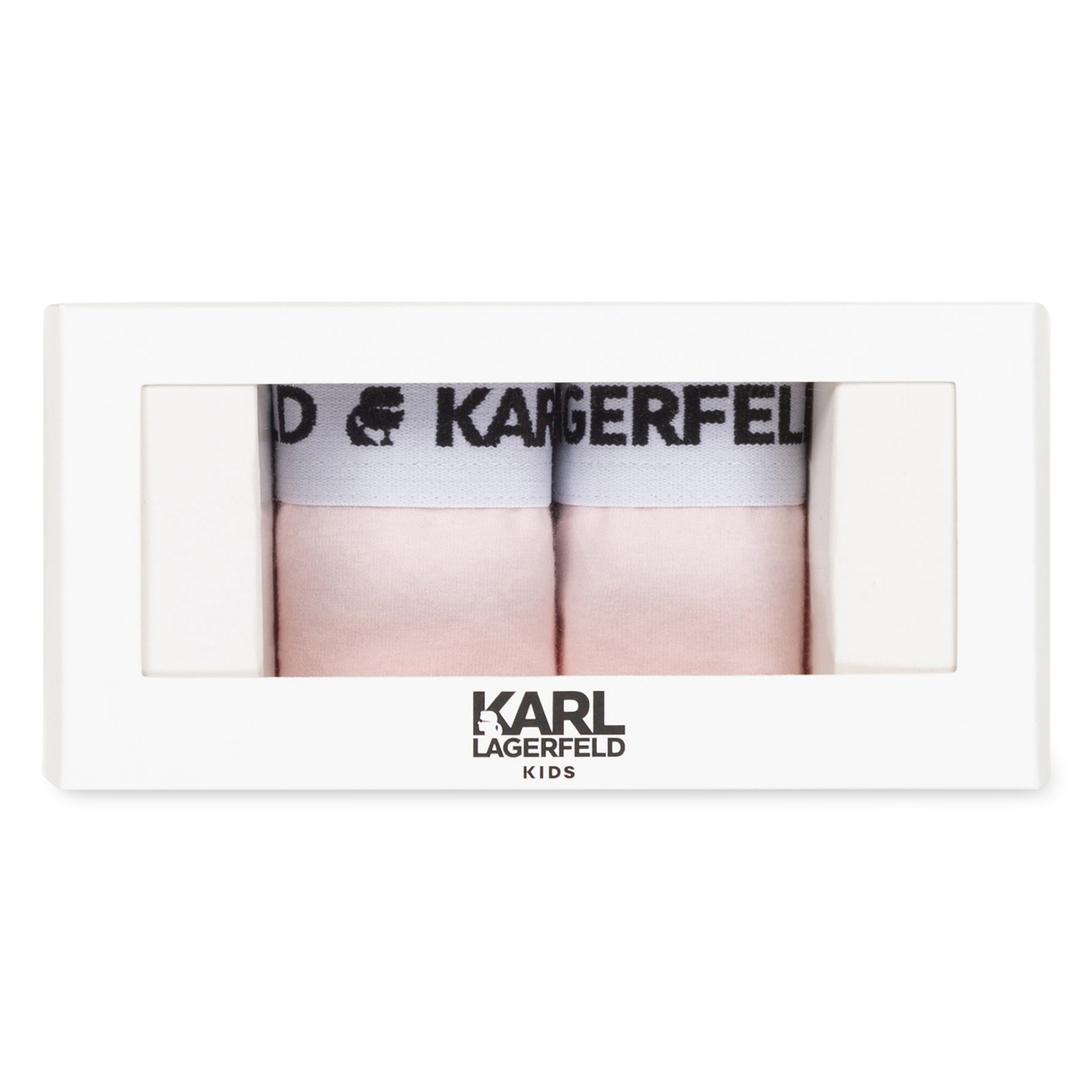 Set di slip con logo sul retro KARL LAGERFELD KIDS Per BAMBINA