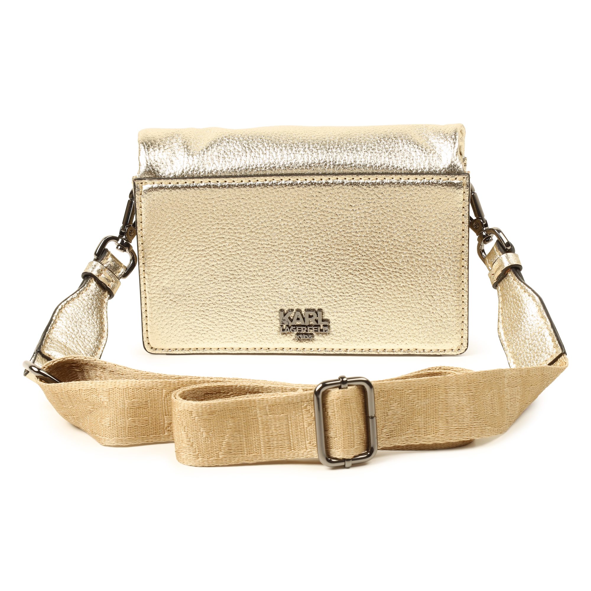 KARL LAGERFELD Girls Gold Choupette Handbag | Junior Couture UK