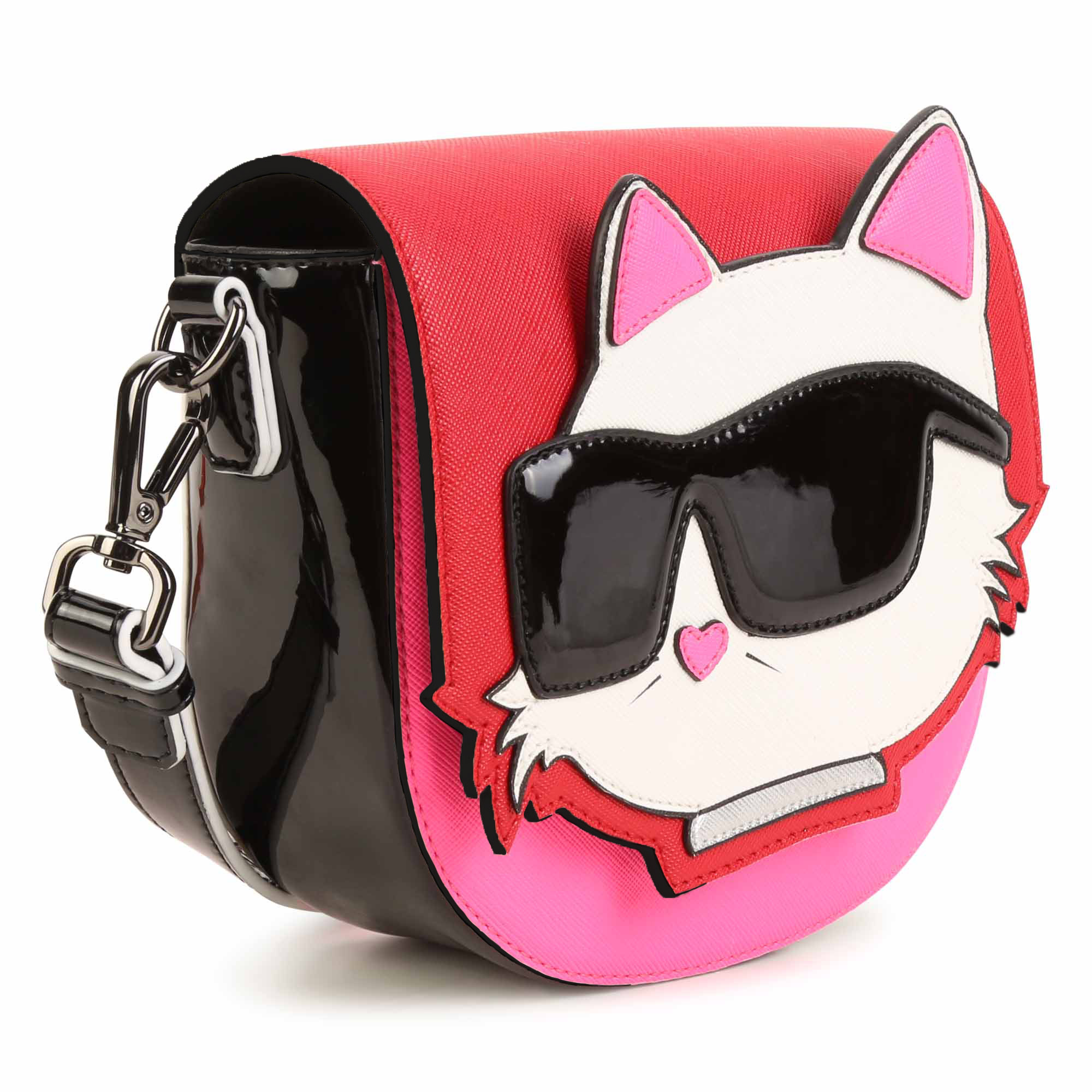 Bag with Choupette patch KARL LAGERFELD KIDS for GIRL