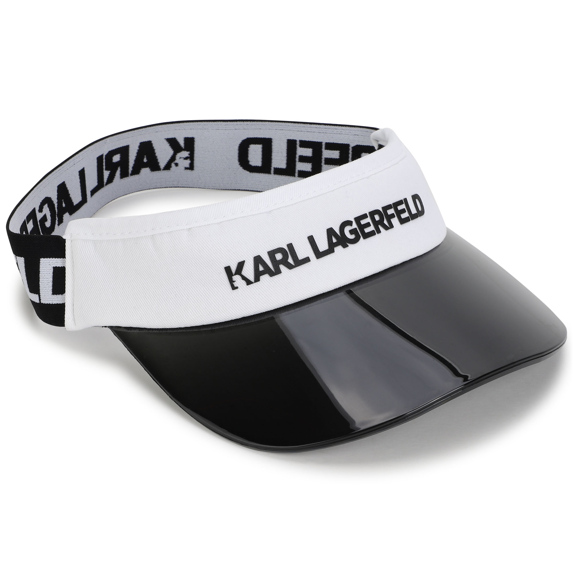 Two-tone dual-material visor KARL LAGERFELD KIDS for GIRL