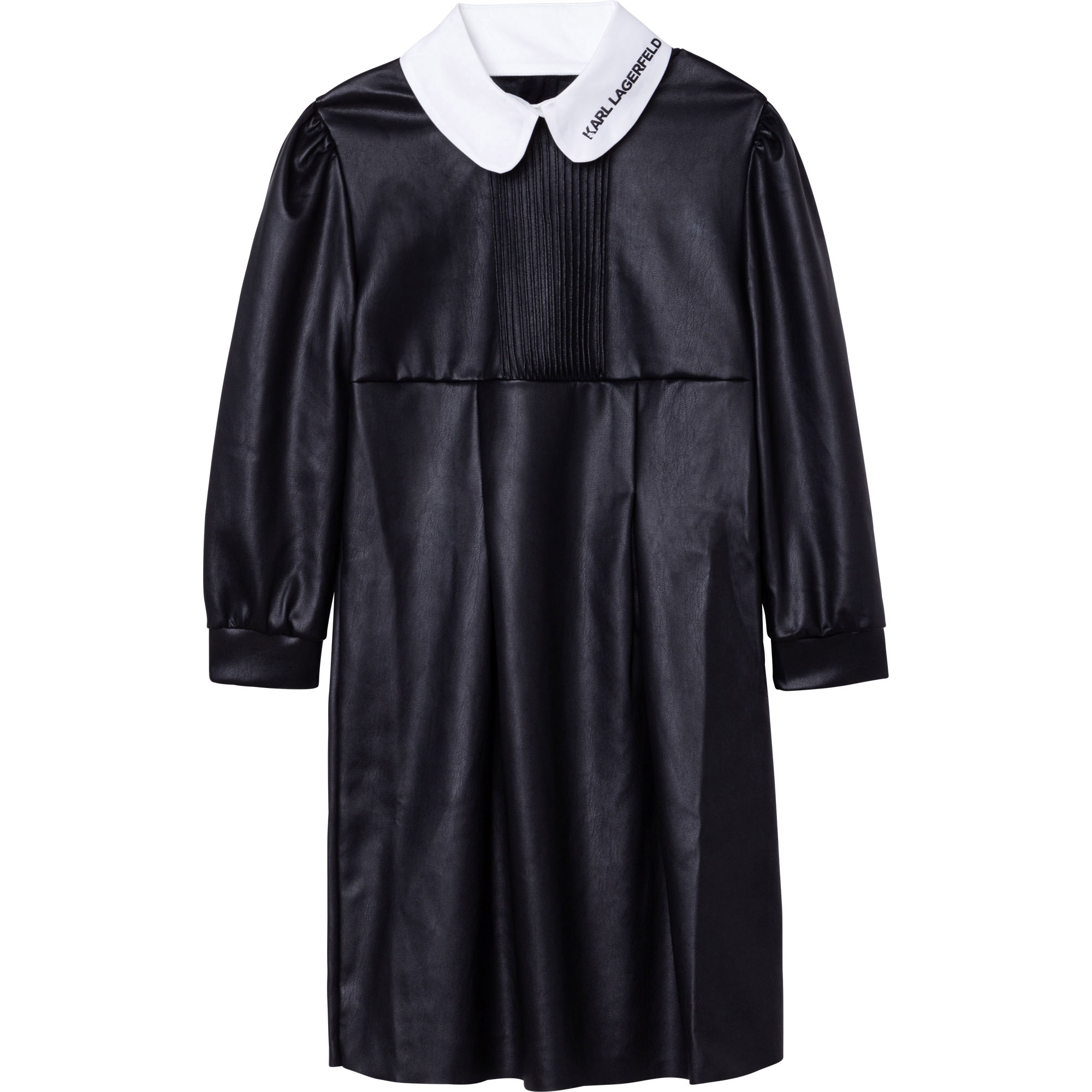 Robe à col contrastant KARL LAGERFELD KIDS pour FILLE