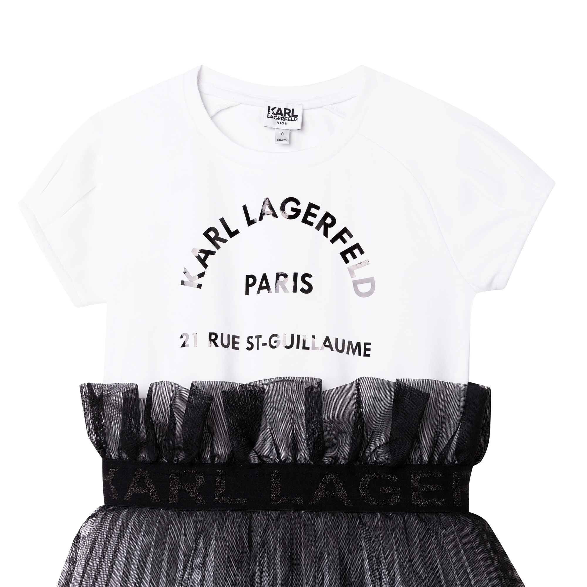 Pleated skirt dress KARL LAGERFELD KIDS for GIRL