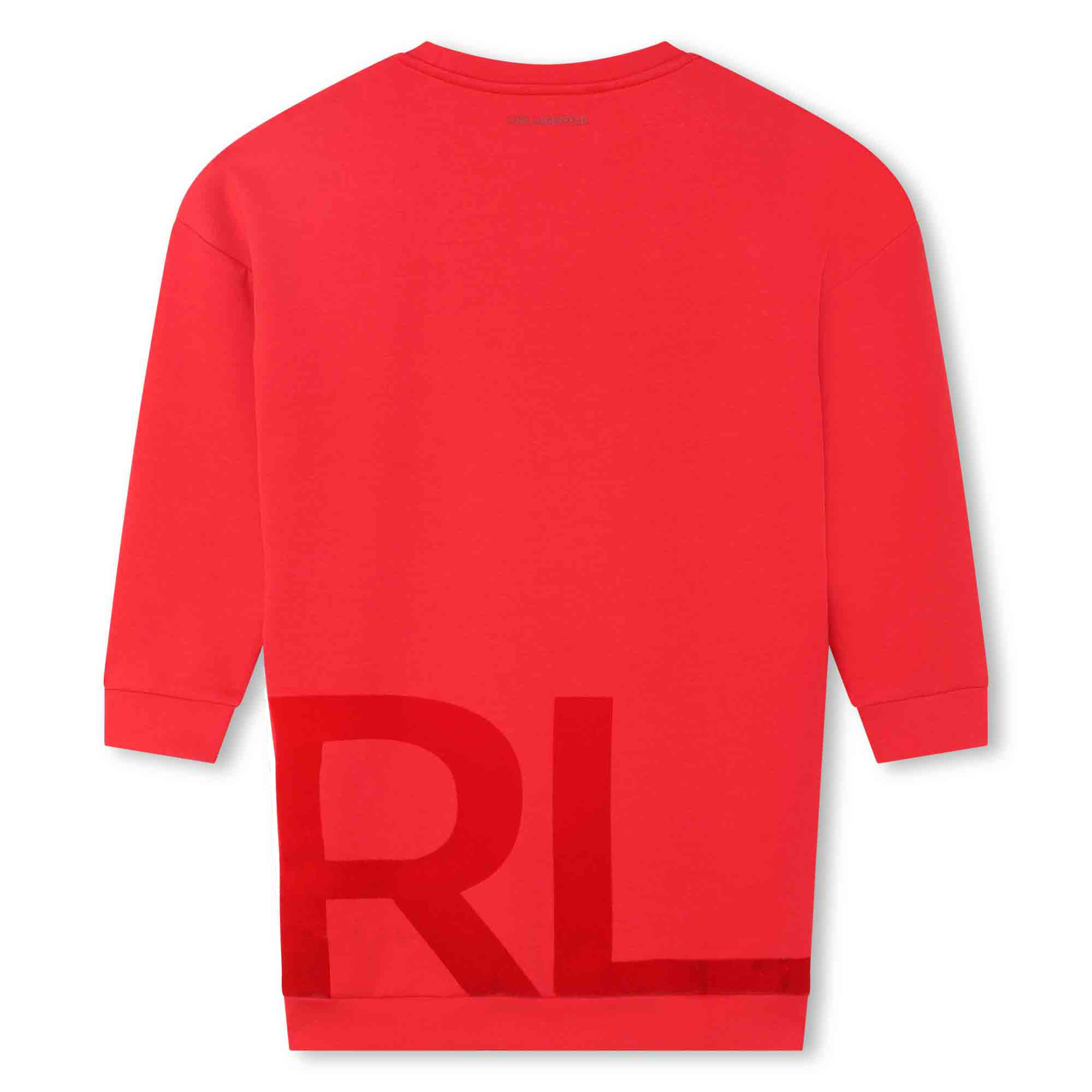 Robe sweat-shirt ample KARL LAGERFELD KIDS pour FILLE
