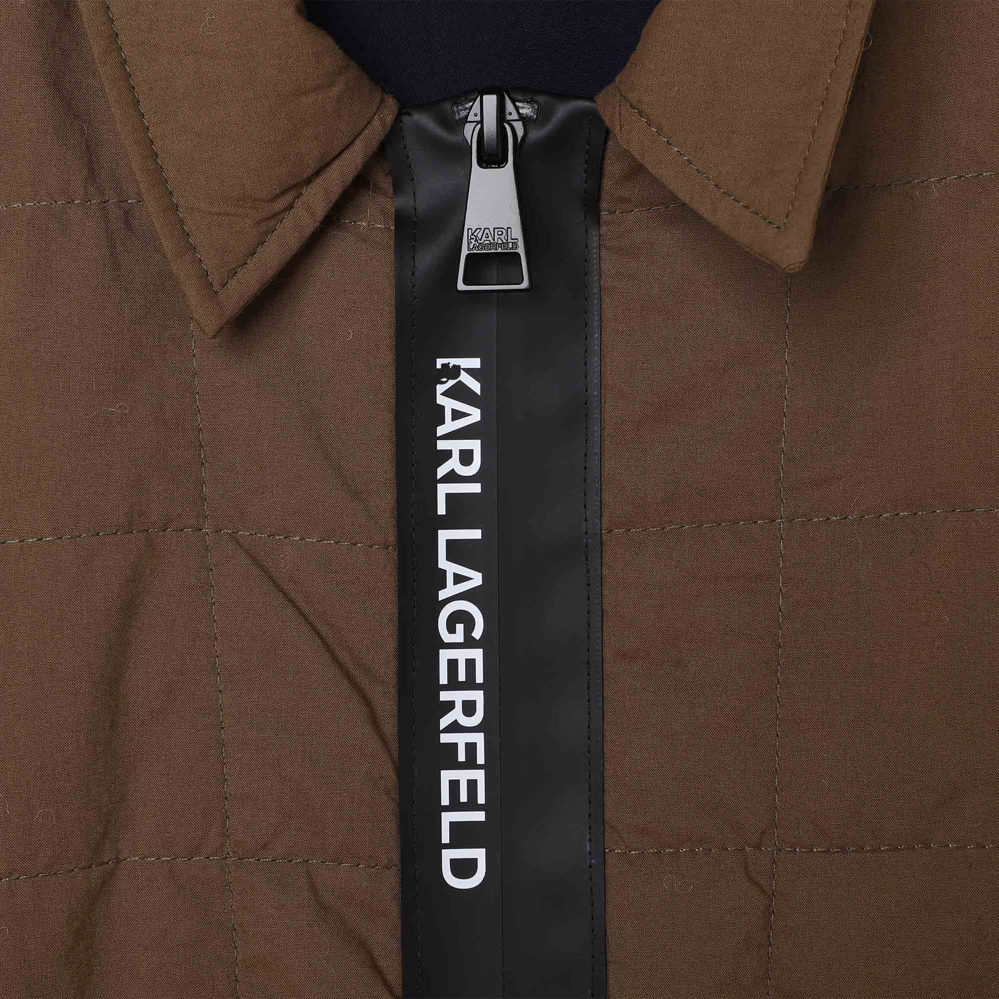 Vestito dritto mini con zip KARL LAGERFELD KIDS Per BAMBINA