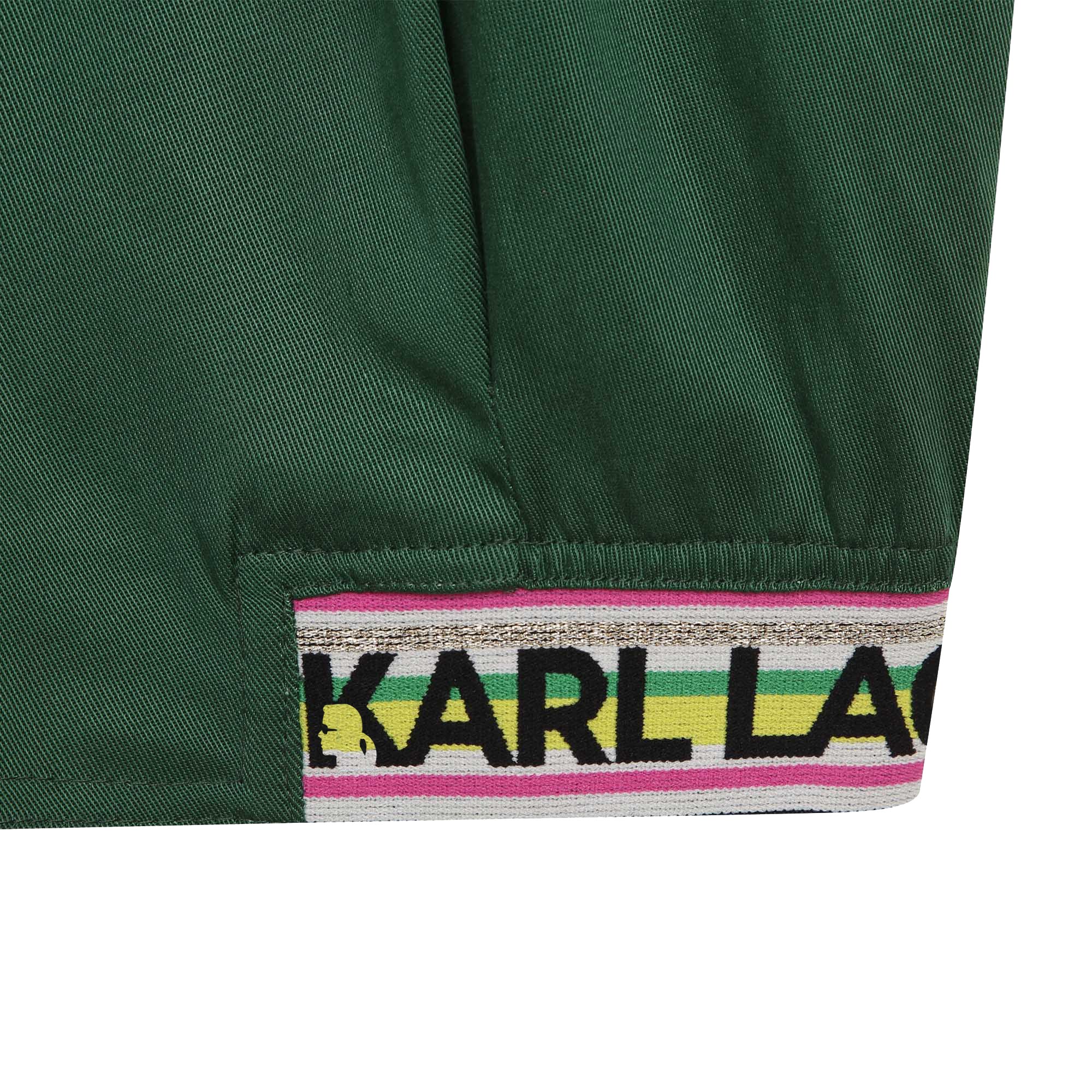 Robe sweat-shirt zippée KARL LAGERFELD KIDS pour FILLE