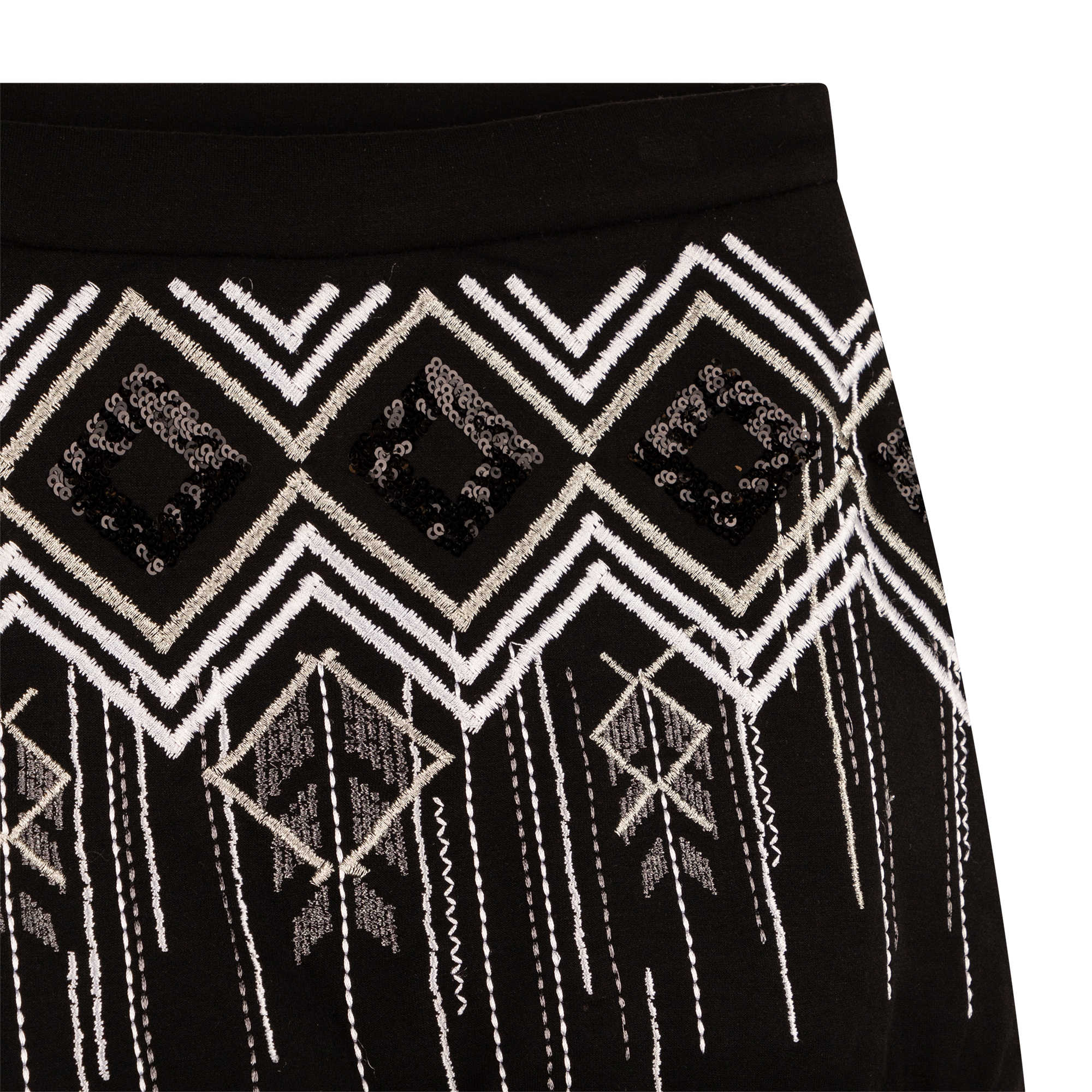 Sequin-embroidered skirt KARL LAGERFELD KIDS for GIRL