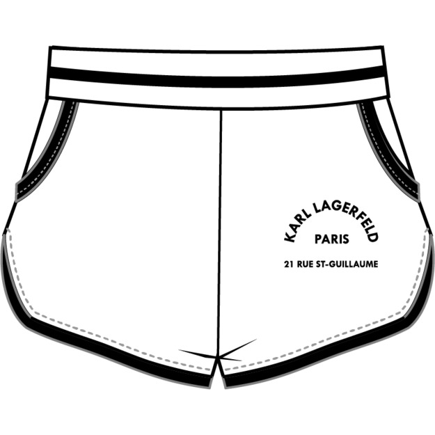 Shorts con tasche KARL LAGERFELD KIDS Per BAMBINA