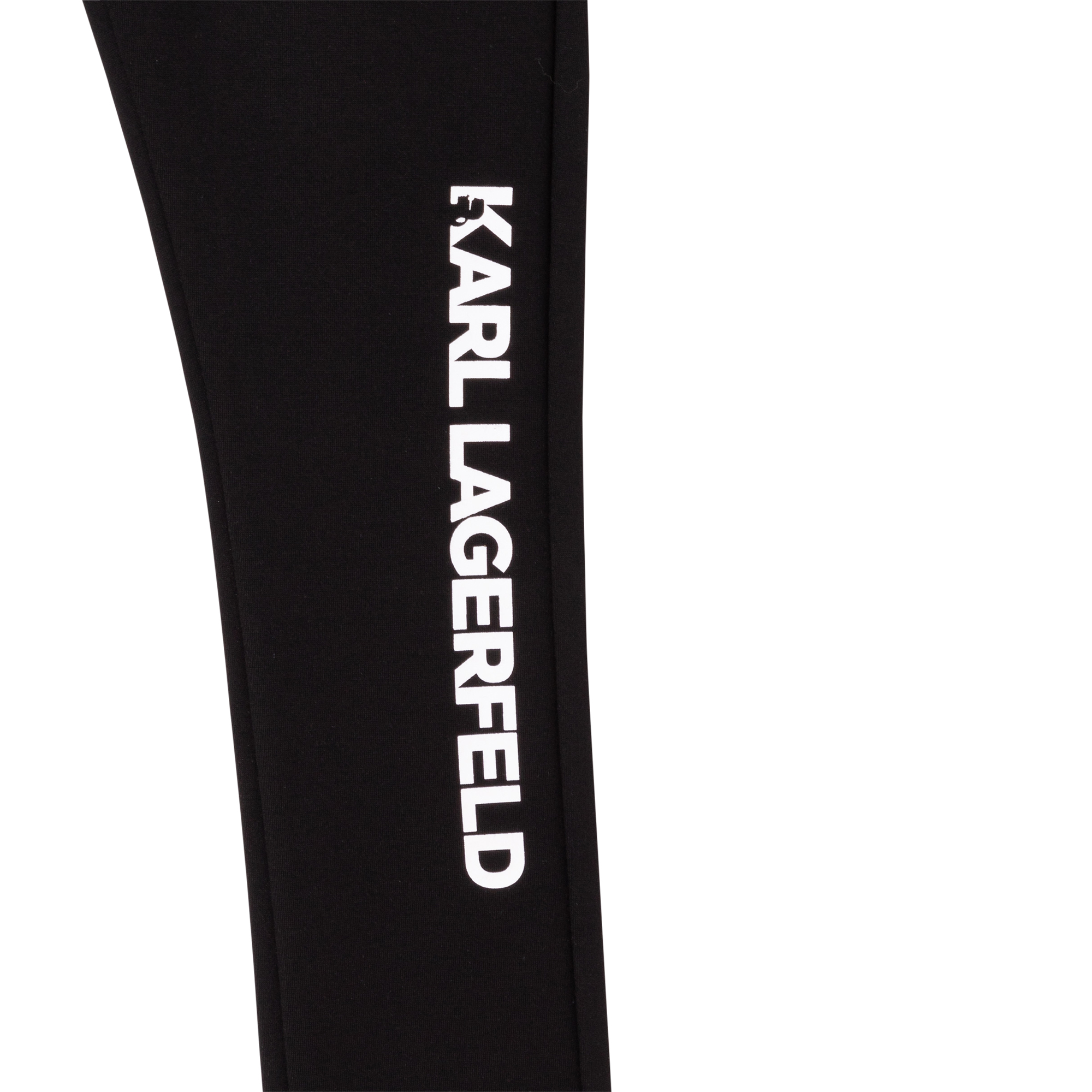 Leggings tinta unita con logo KARL LAGERFELD KIDS Per BAMBINA