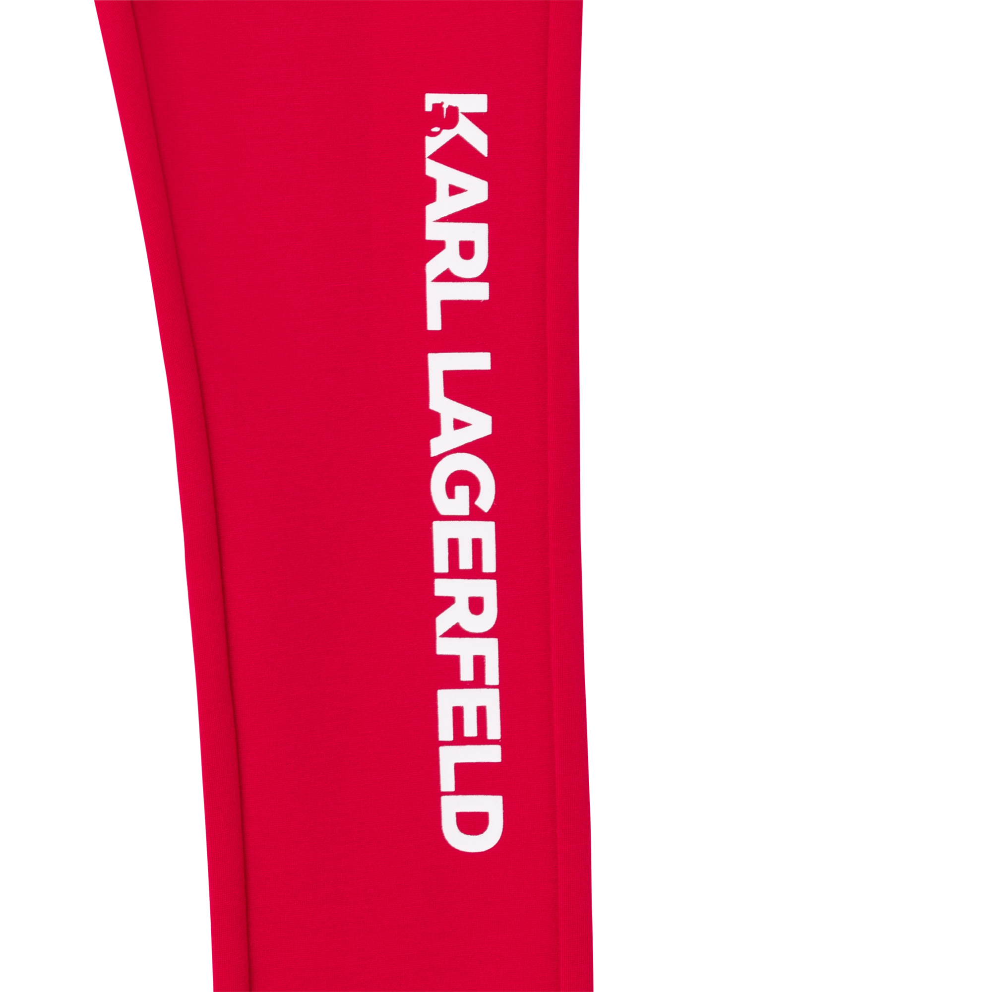 Leggings tinta unita con logo KARL LAGERFELD KIDS Per BAMBINA