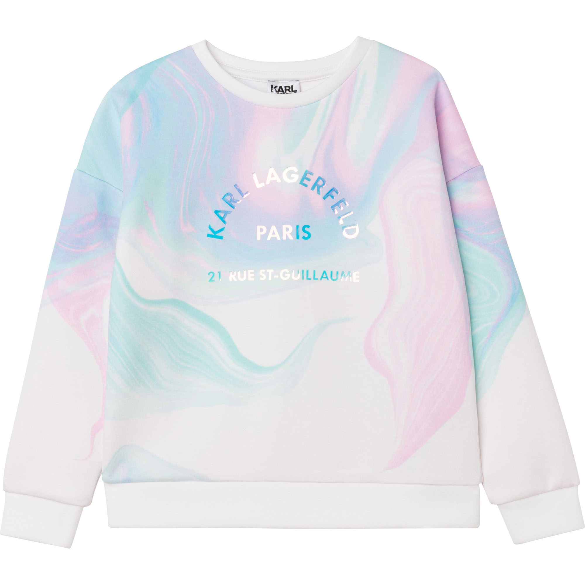 Novelty sweatshirt KARL LAGERFELD KIDS for GIRL