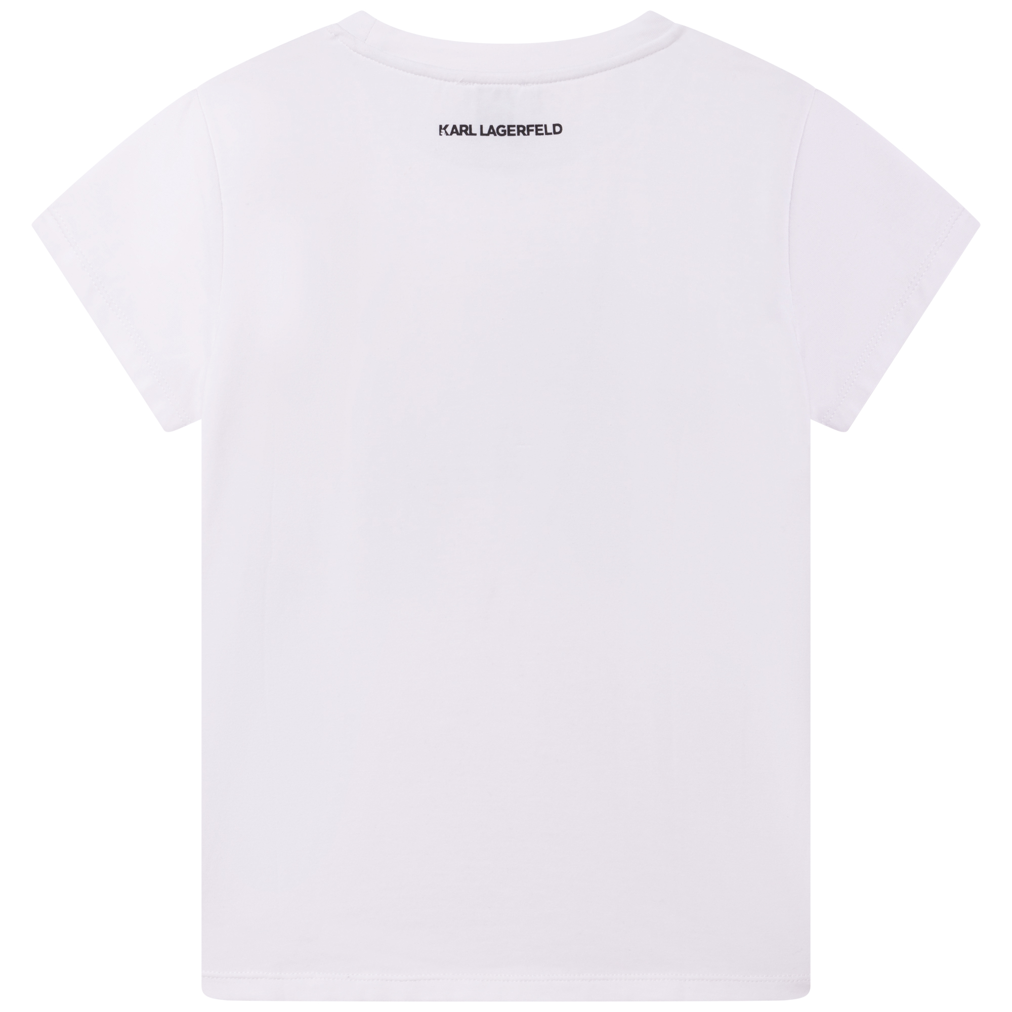 Short-sleeved T-shirt KARL LAGERFELD KIDS for GIRL