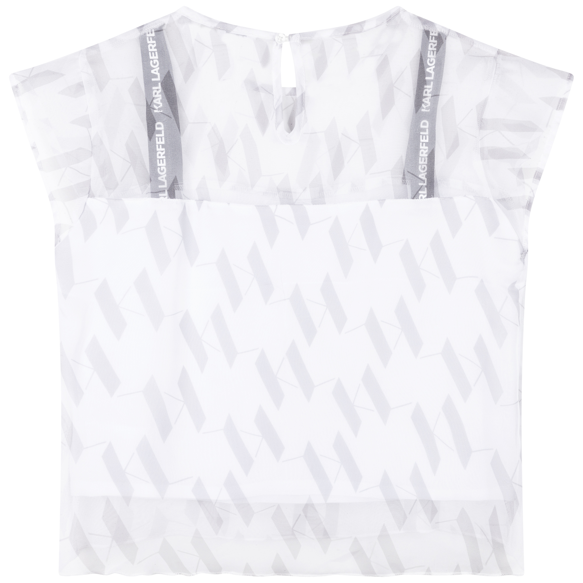 Short-sleeved blouse KARL LAGERFELD KIDS for GIRL