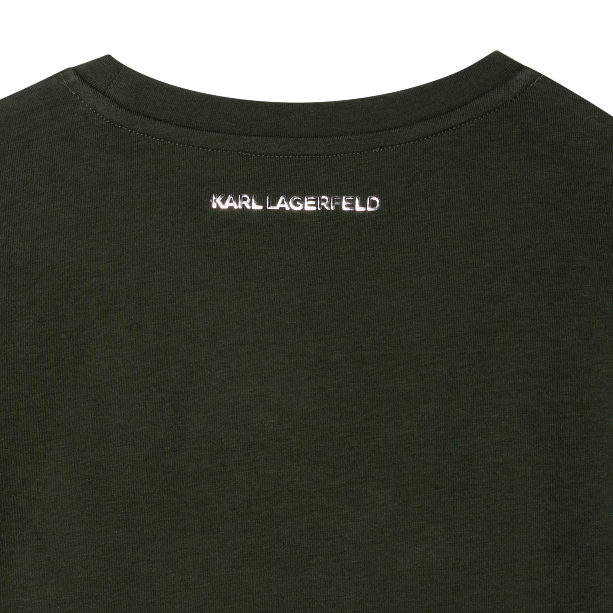 Camiseta de algodón y modal KARL LARGERFELD KIDS para NIÑA