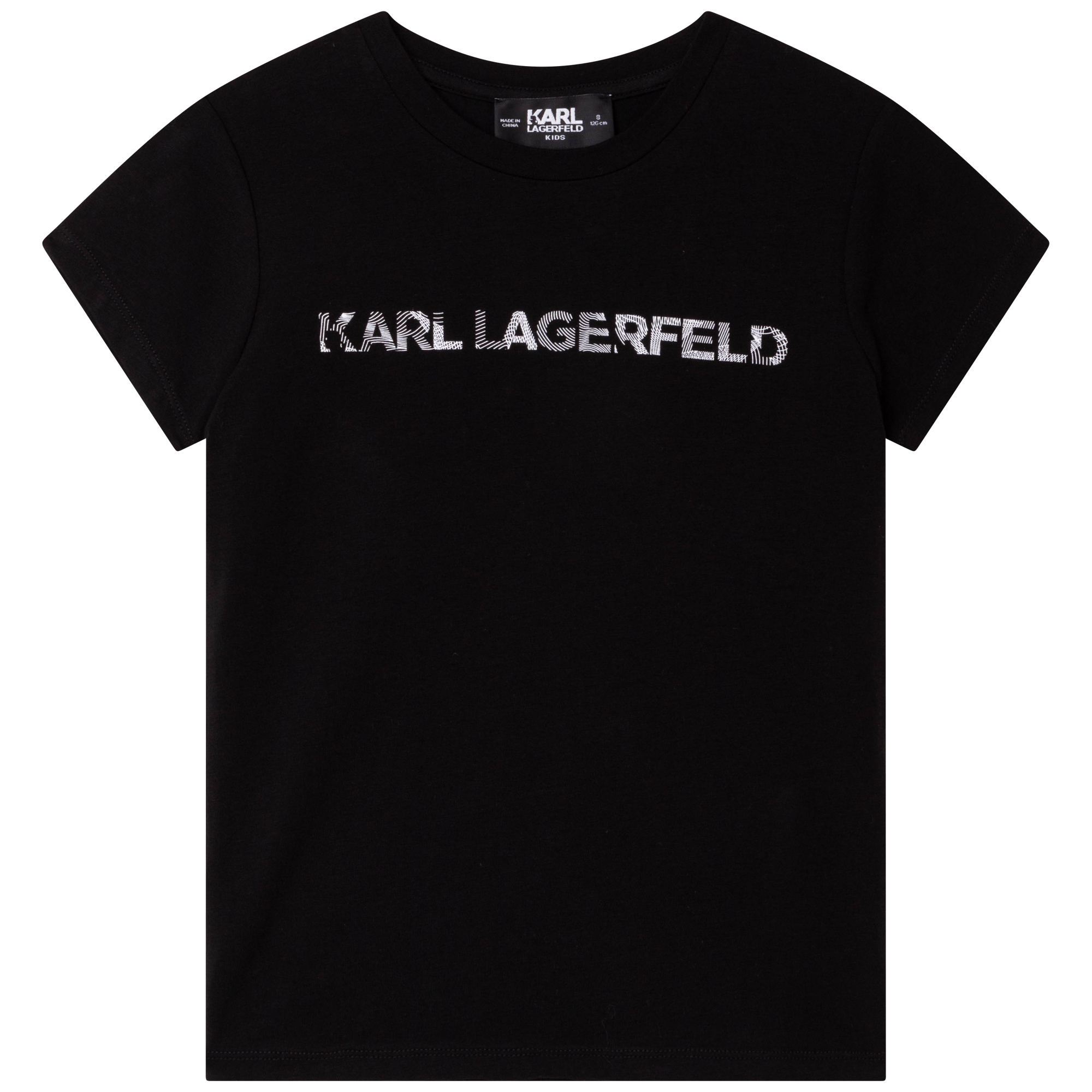 T-shirt with print on front KARL LAGERFELD KIDS for GIRL