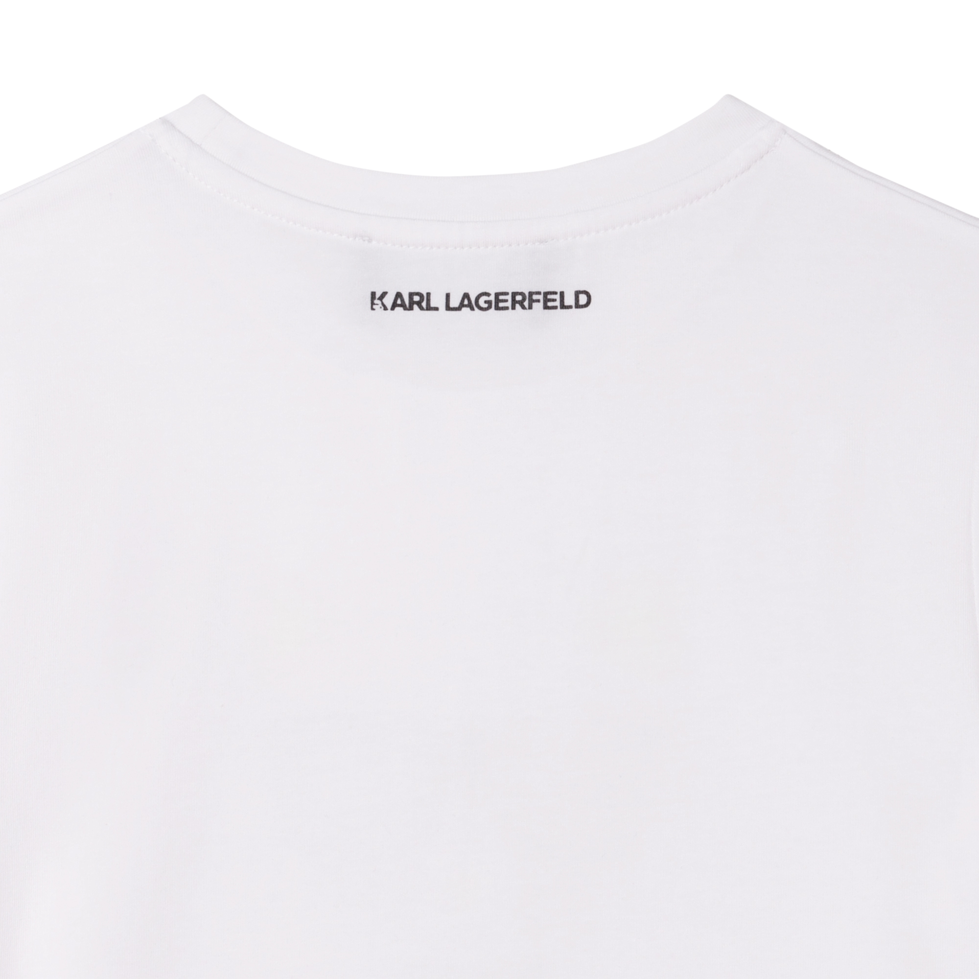 T-shirt stampa Choupette KARL LAGERFELD KIDS Per BAMBINA