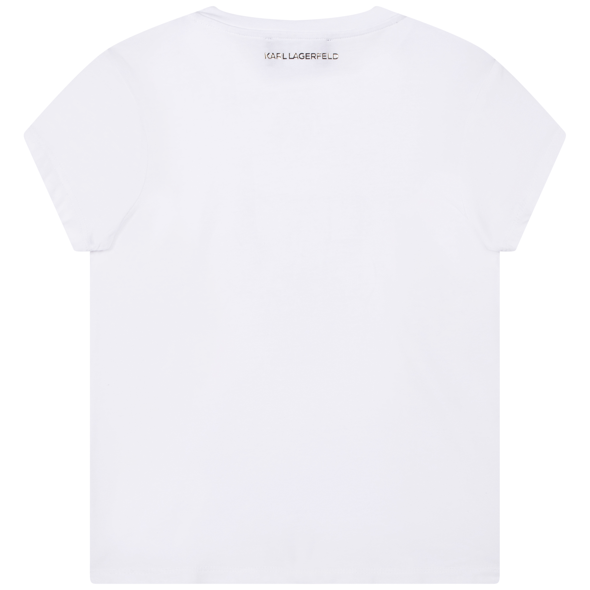 Short Sleeved T-Shirt KARL LAGERFELD KIDS for GIRL