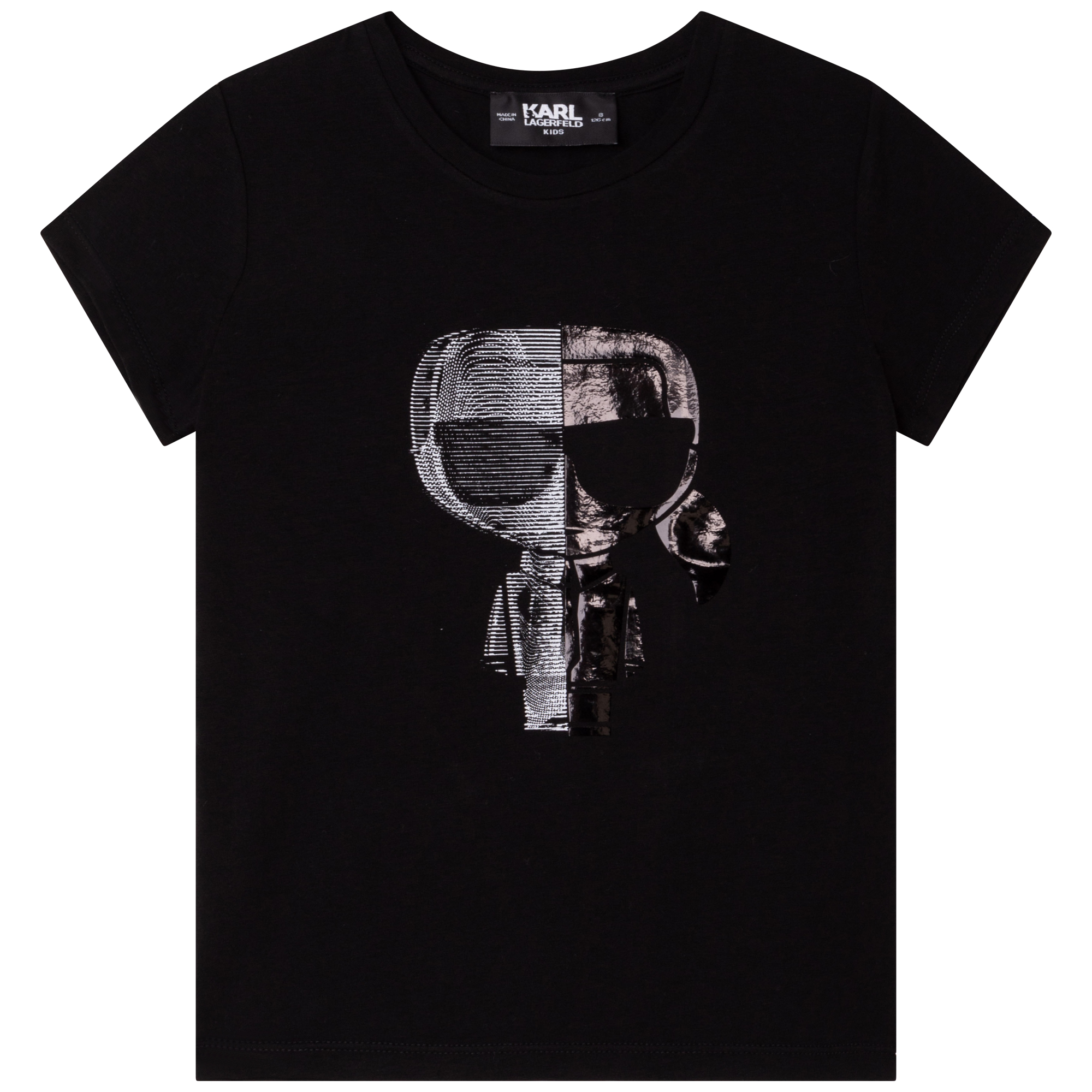 T-shirt with print KARL LAGERFELD KIDS for GIRL
