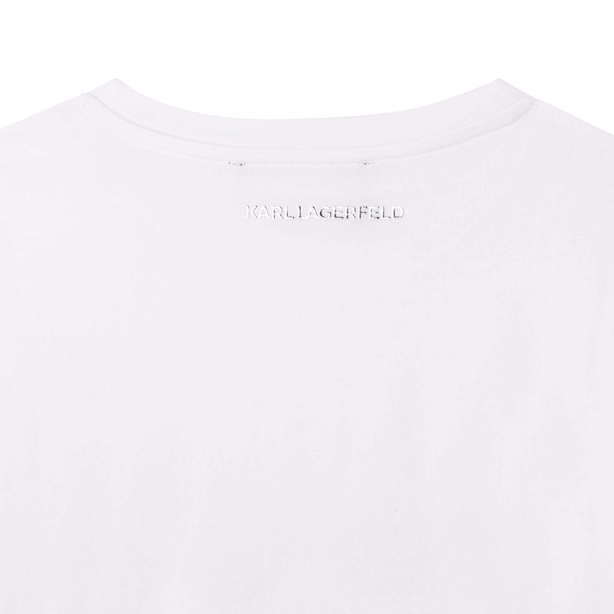 Long-sleeved T-shirt KARL LAGERFELD KIDS for GIRL