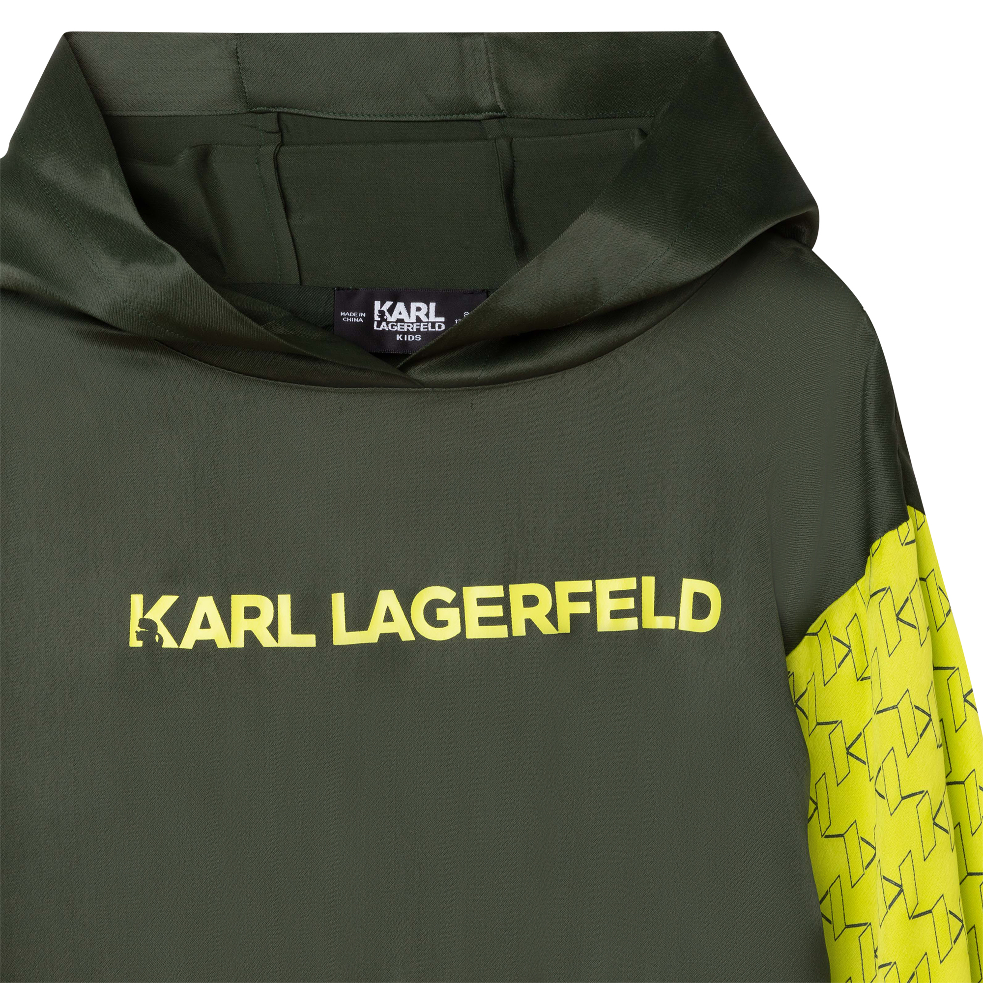 Sweat-shirt à capuche KARL LAGERFELD KIDS pour FILLE