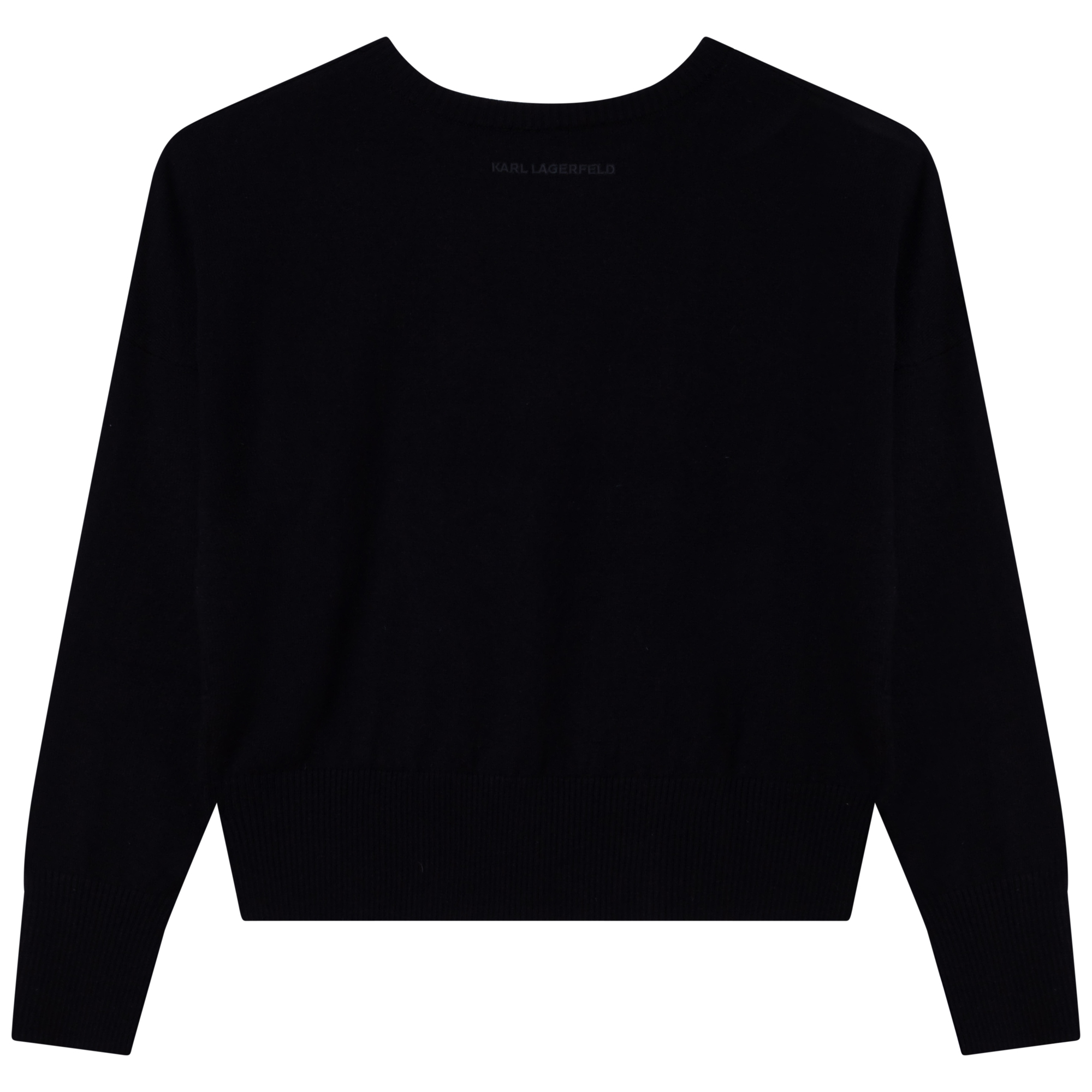 Tricot jumper with sequins KARL LAGERFELD KIDS for GIRL