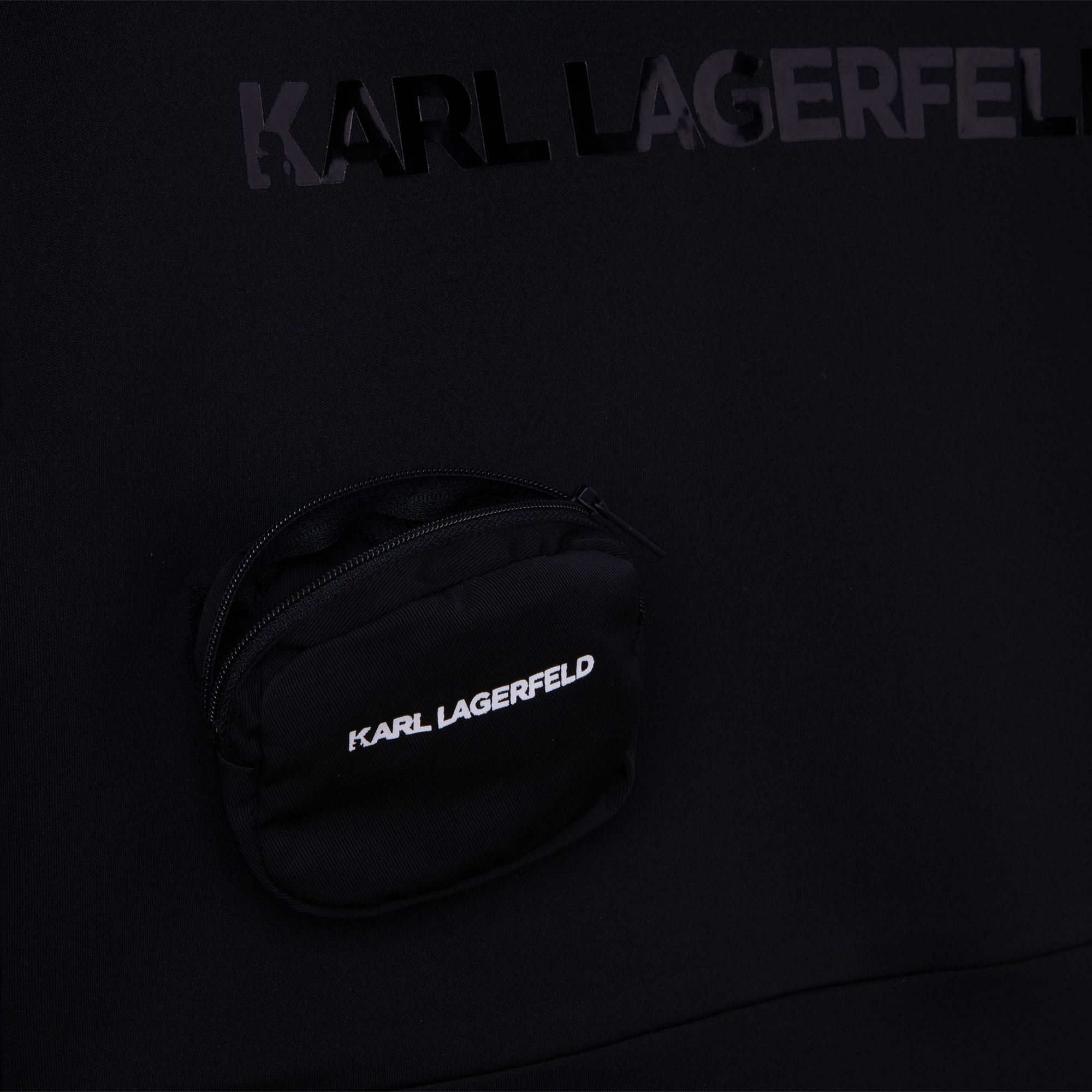 Sweat-shirt avec pochette KARL LAGERFELD KIDS pour FILLE