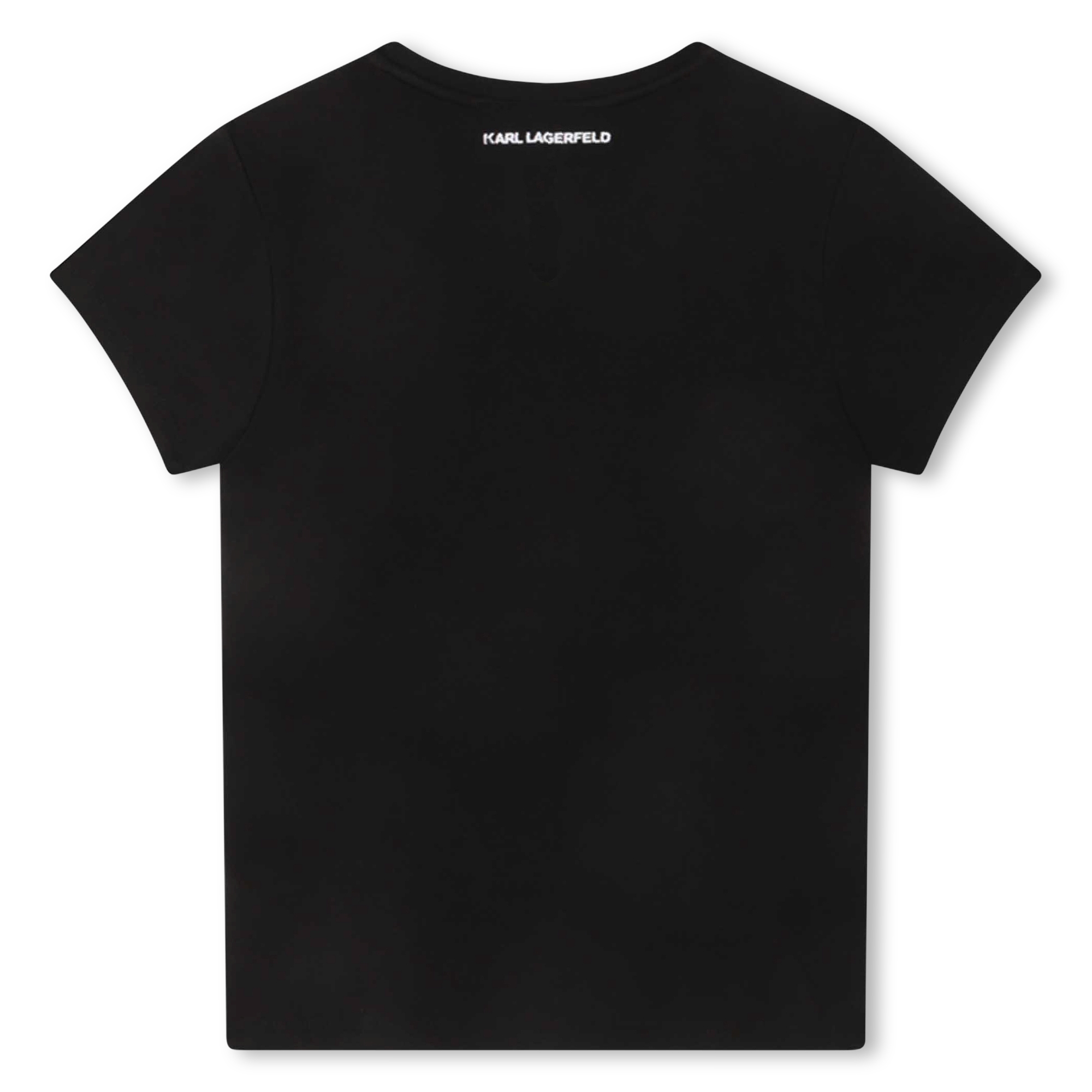Katoenen T-shirt met print KARL LAGERFELD KIDS Voor