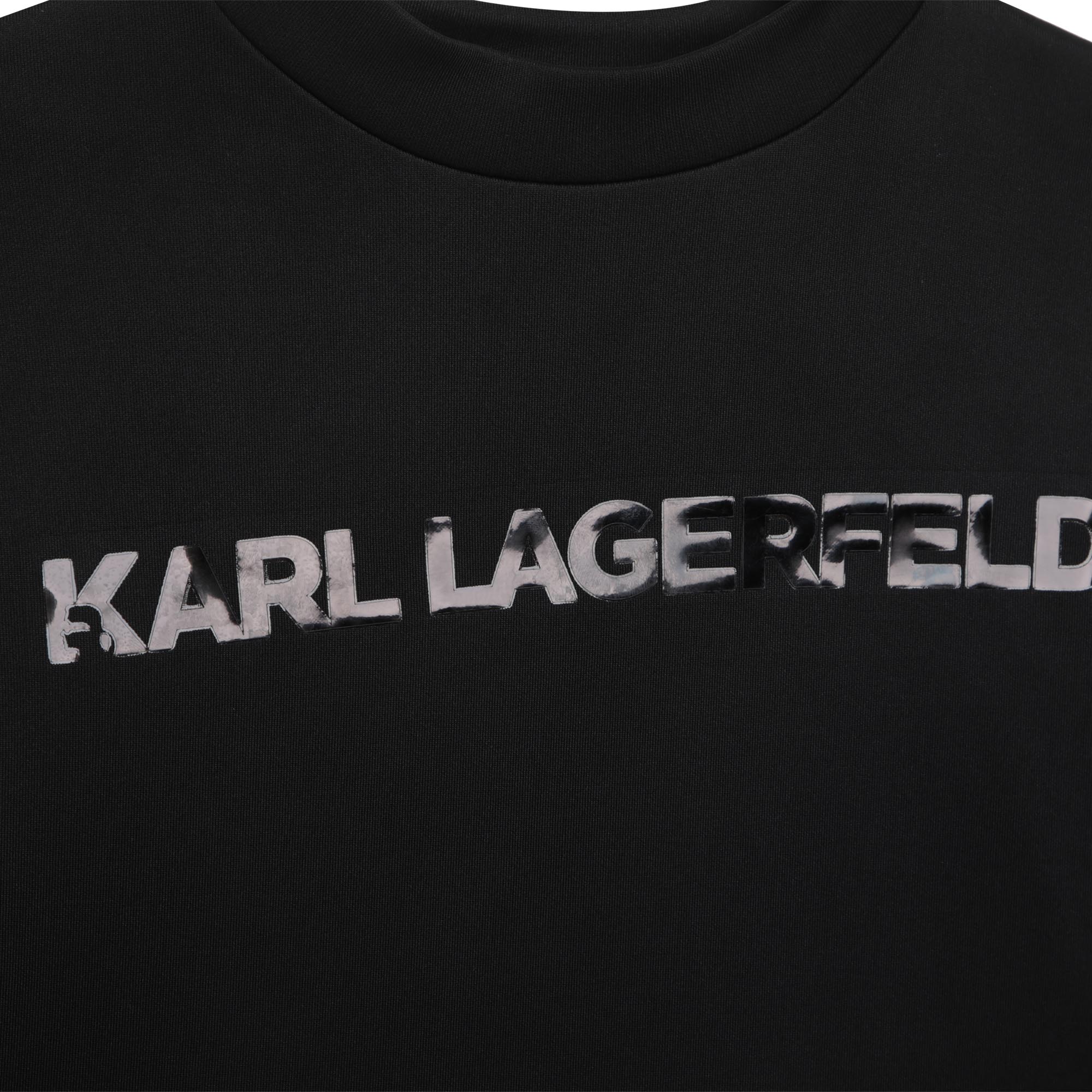 Sweat-shirt avec flocage KARL LAGERFELD KIDS pour FILLE