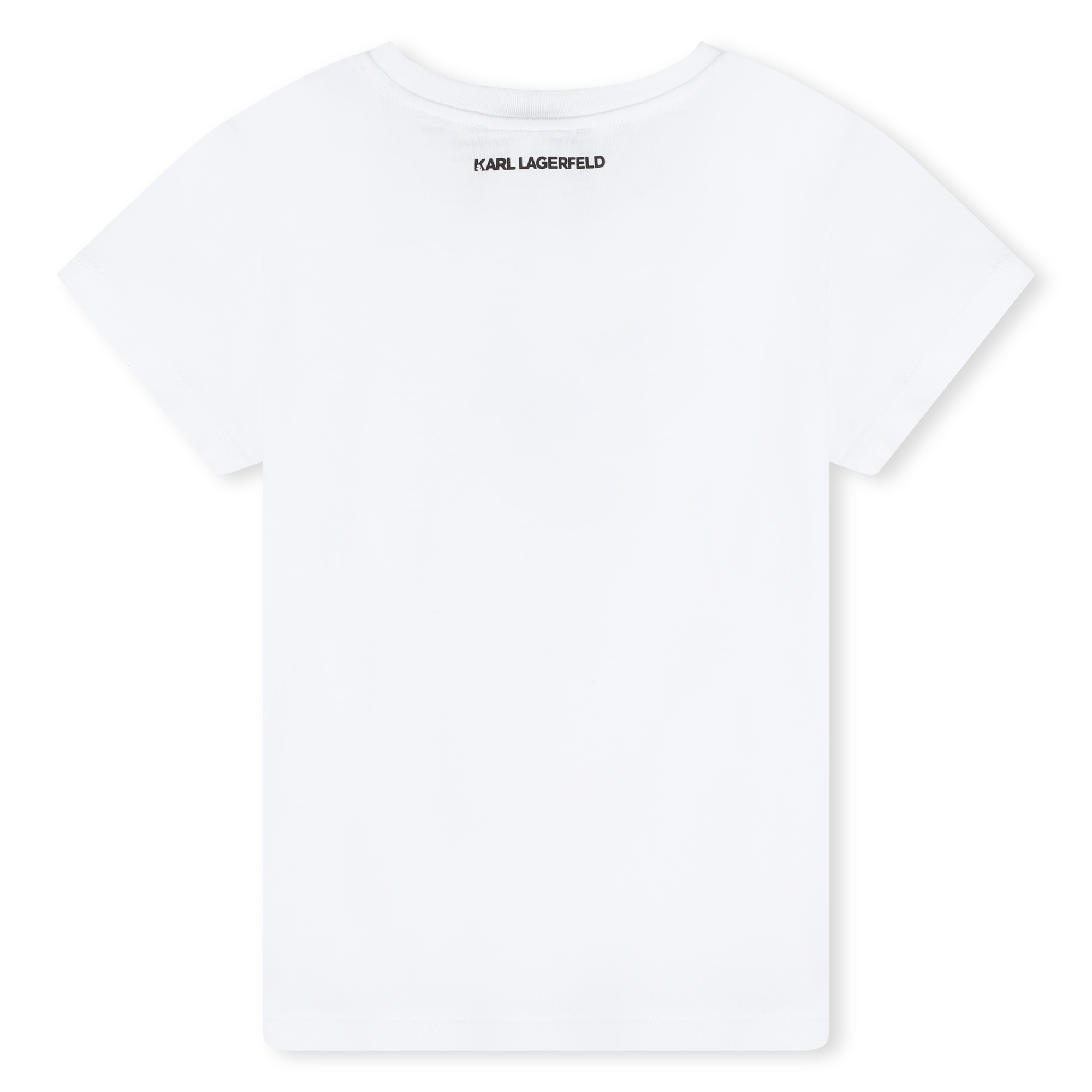 T-Shirt aus Cotton und Modal KARL LAGERFELD KIDS Für MÄDCHEN