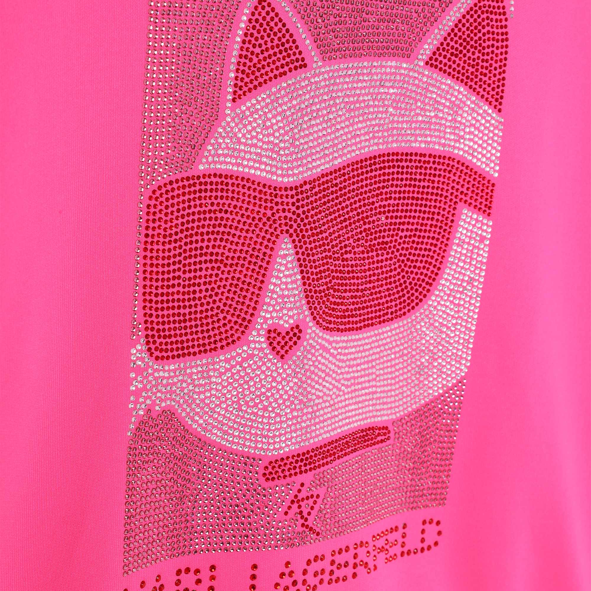 Strass-Sweatshirt mit Stickerei KARL LAGERFELD KIDS Für MÄDCHEN