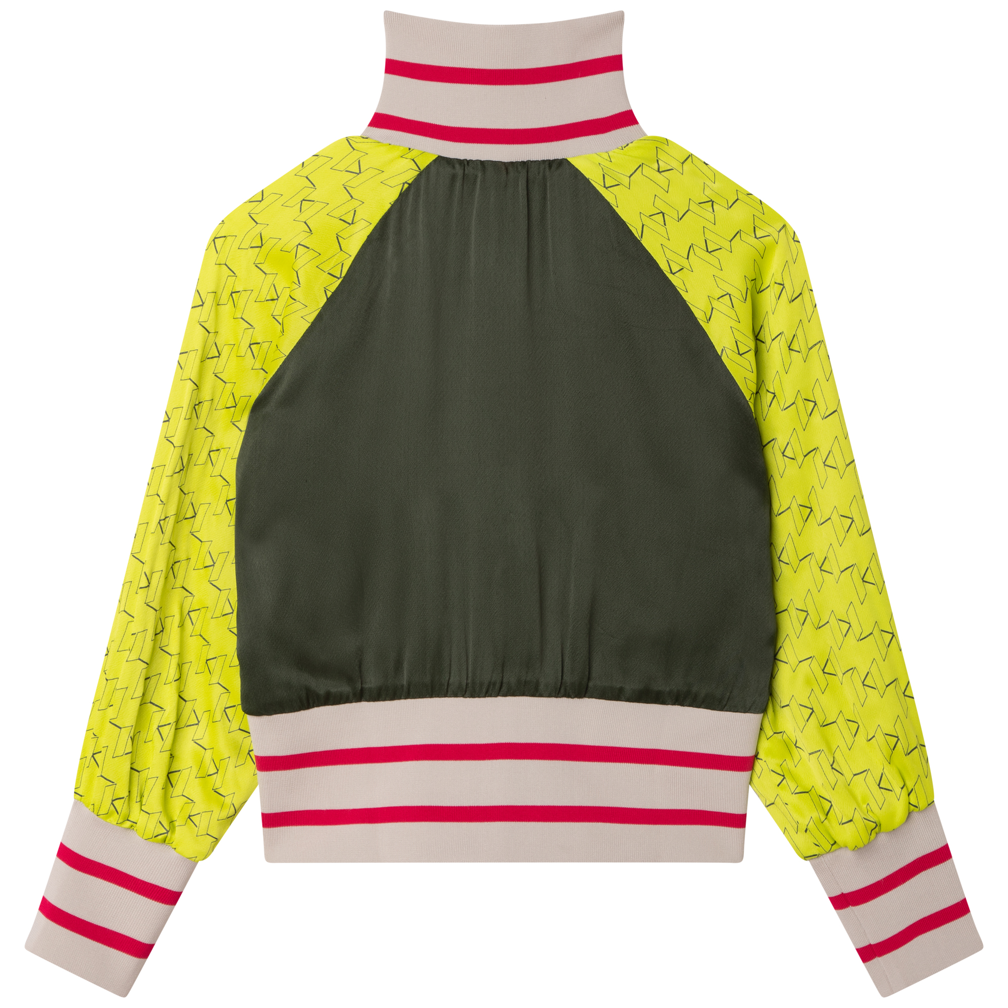 Reversible zip-up jacket KARL LAGERFELD KIDS for GIRL