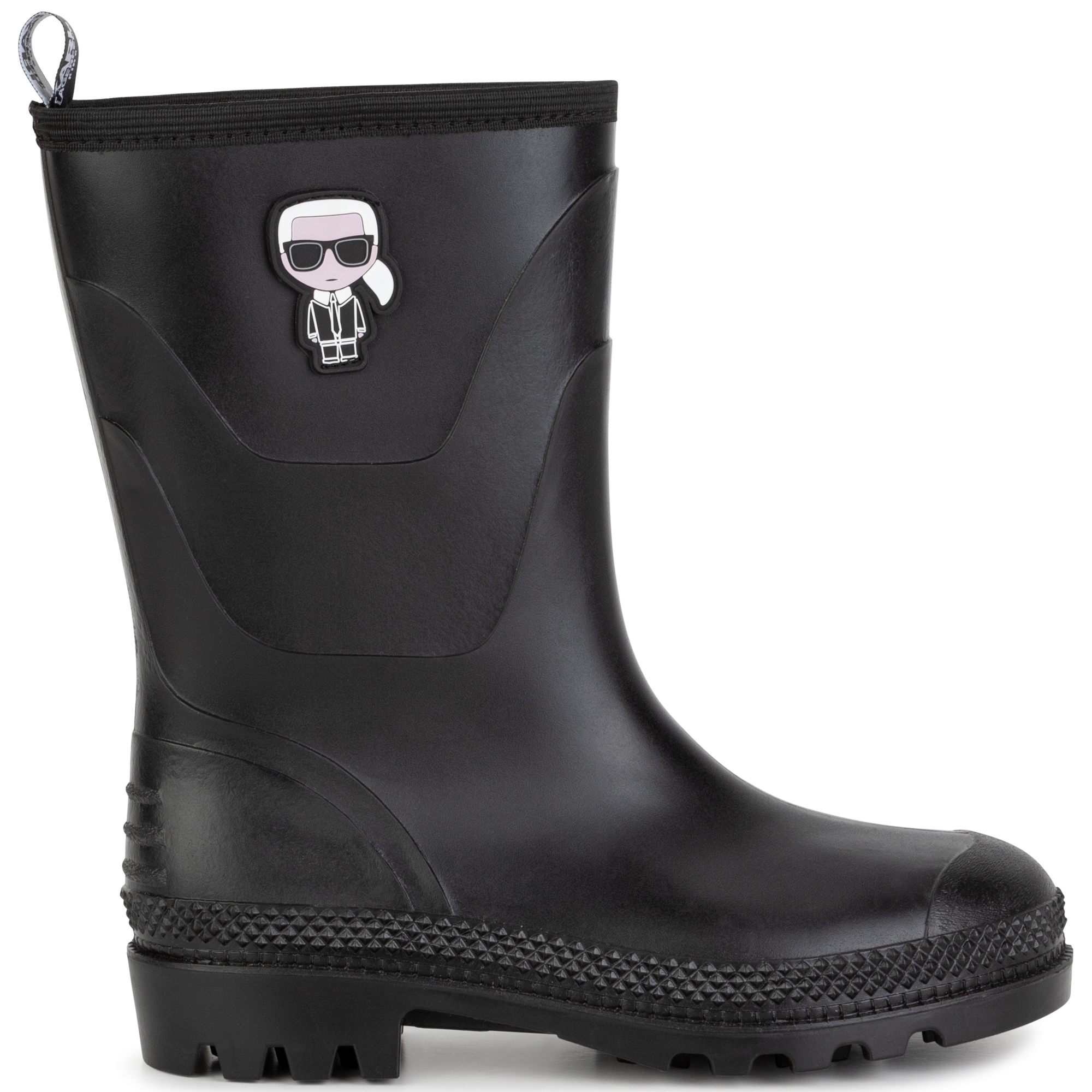 Notched rain boots KARL LAGERFELD KIDS for GIRL