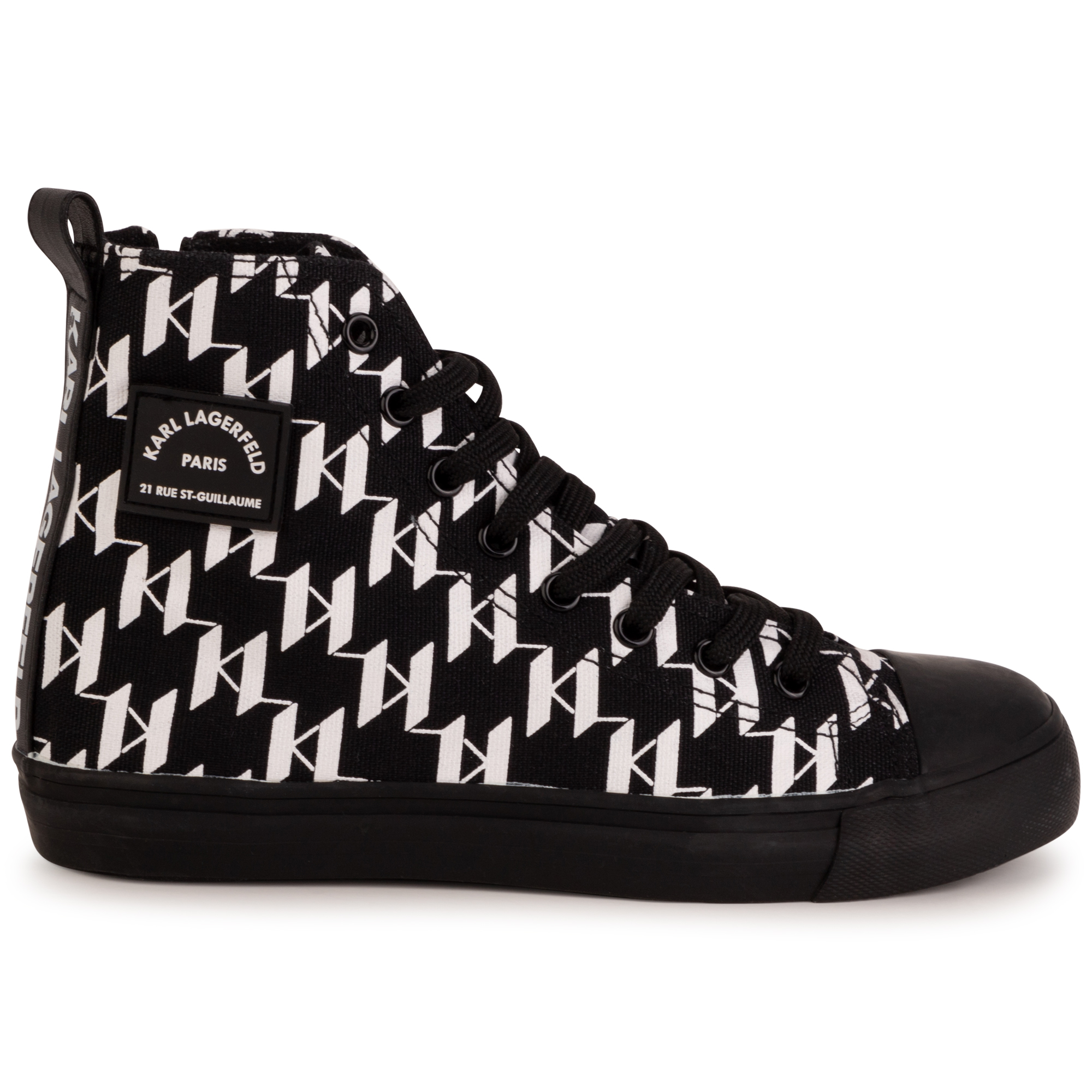 Laced and zipped trainers KARL LAGERFELD KIDS for GIRL