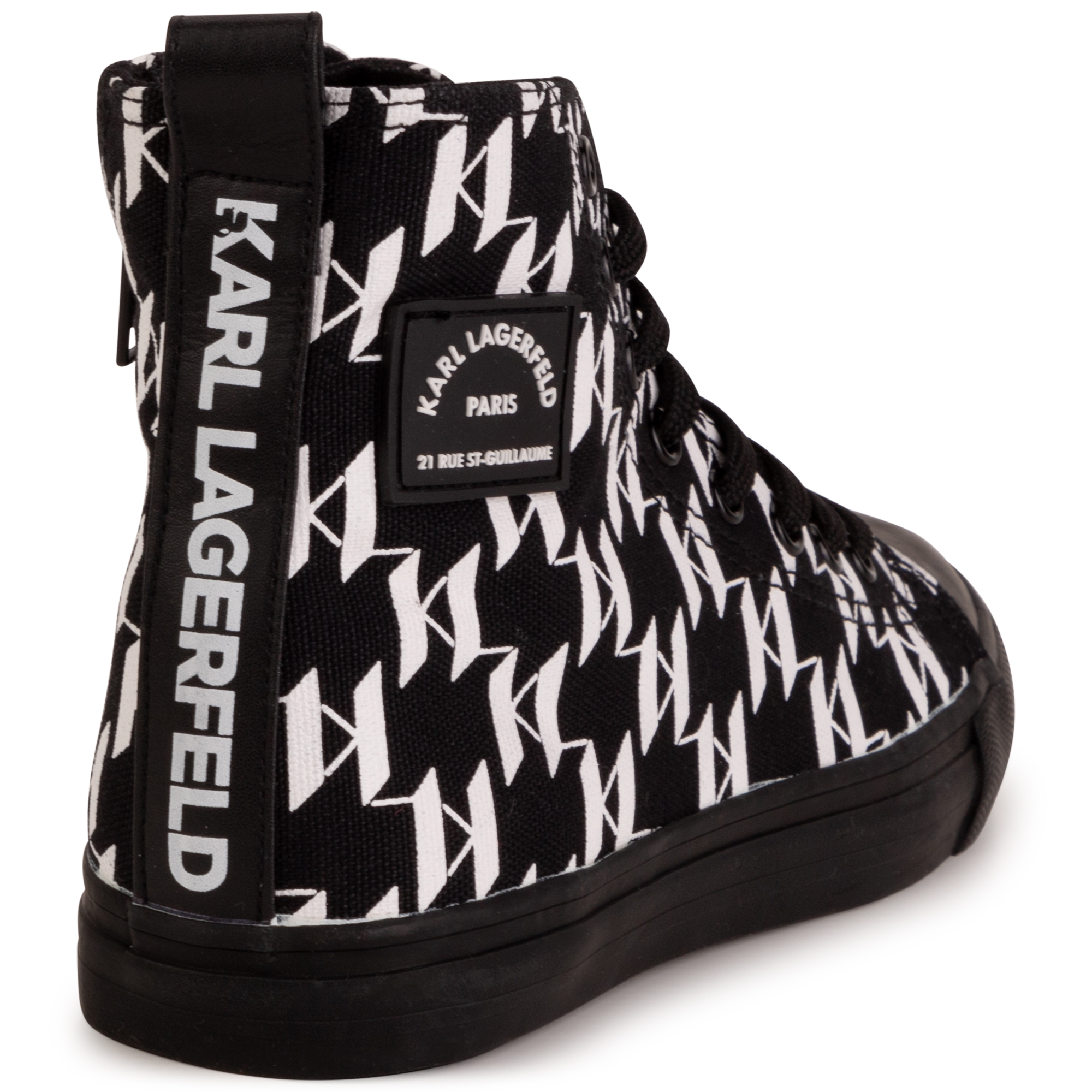 Laced and zipped trainers KARL LAGERFELD KIDS for GIRL