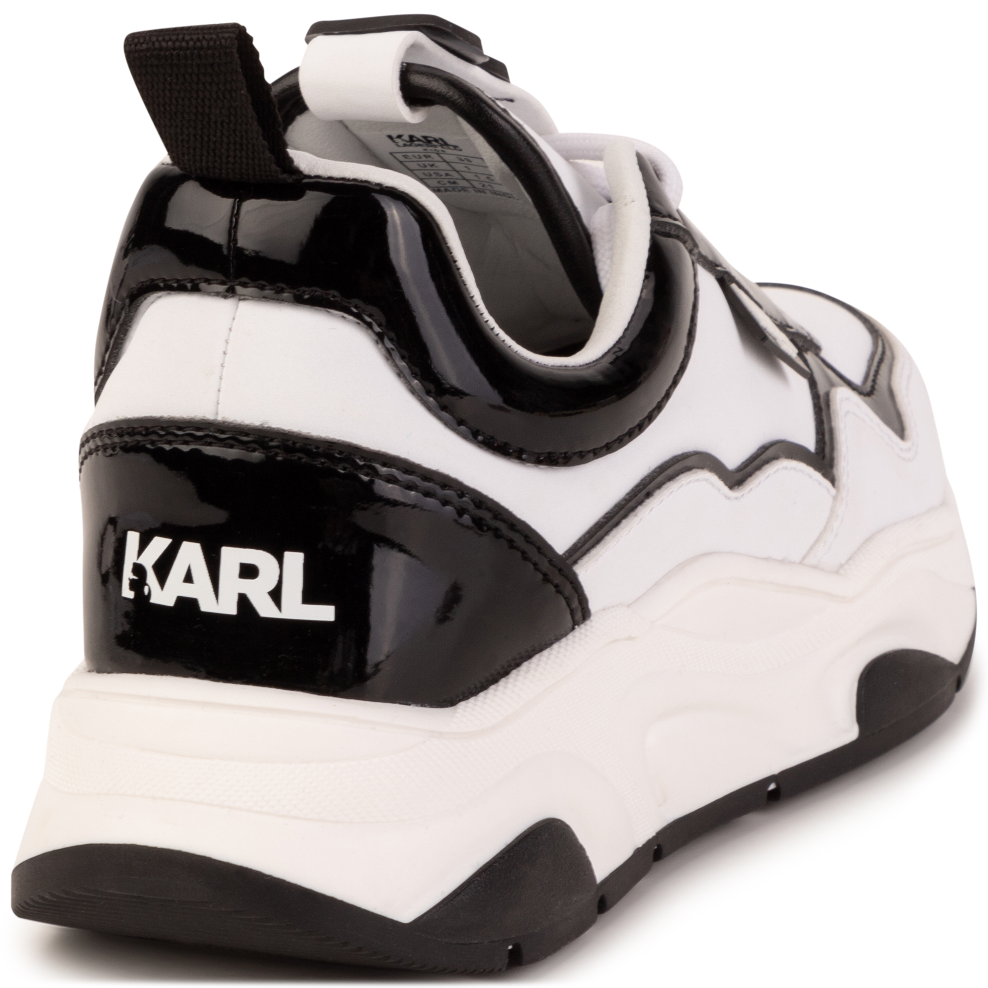 Two-tone lace-up trainers KARL LAGERFELD KIDS for GIRL