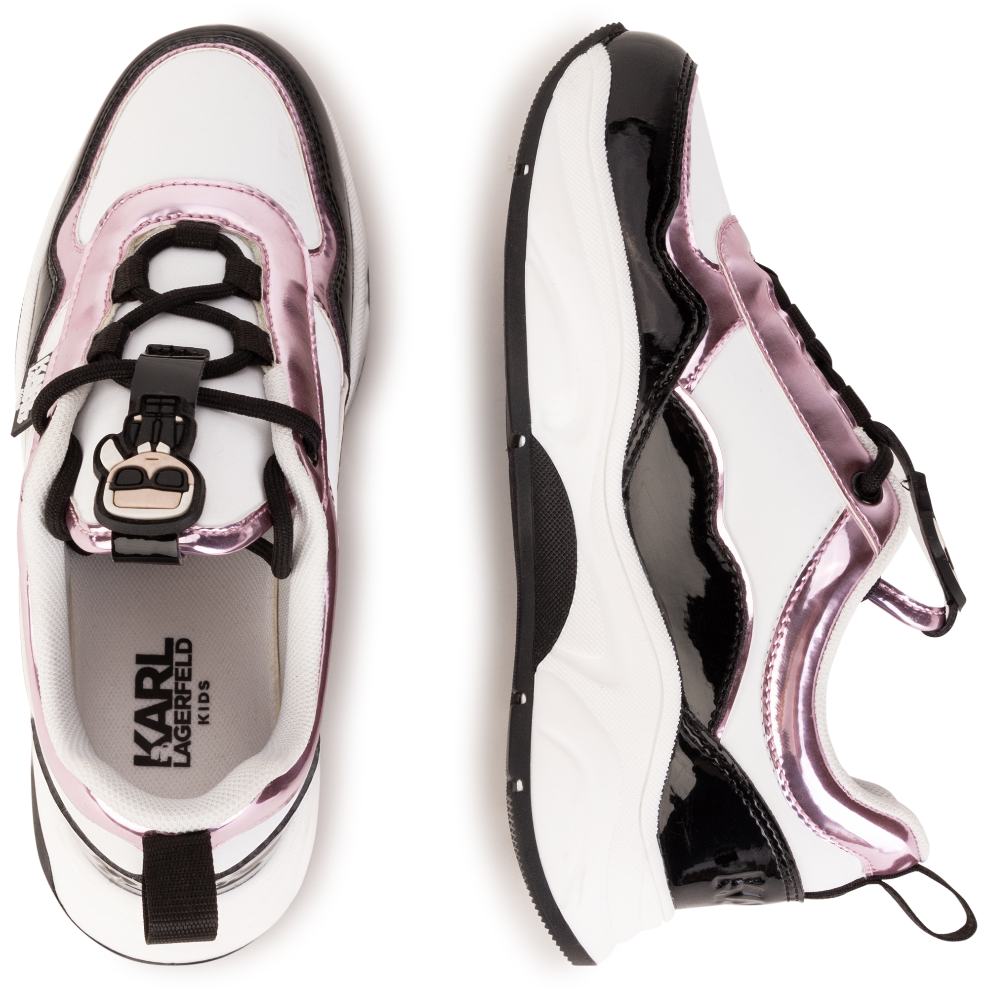 Two-Tone Sneakers KARL LAGERFELD KIDS for GIRL