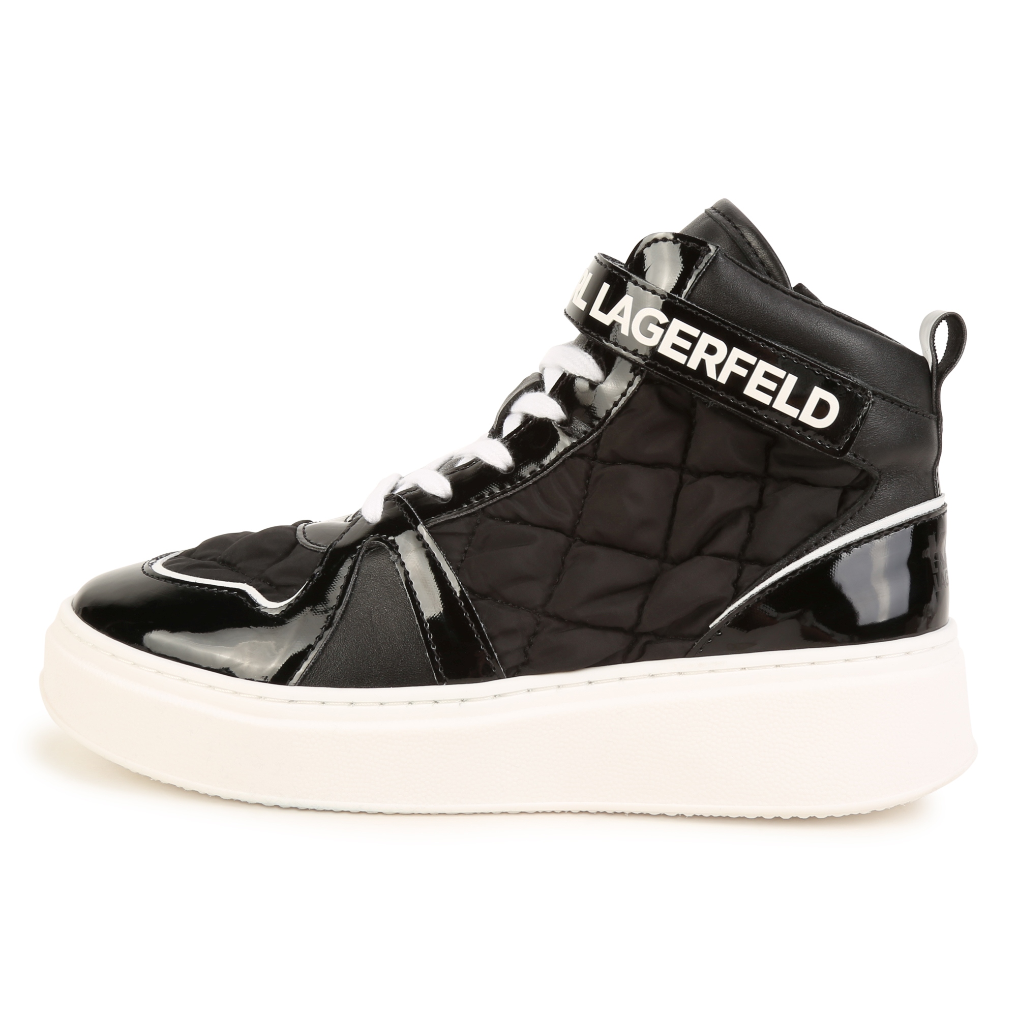 High-top zip-up trainers KARL LAGERFELD KIDS for GIRL