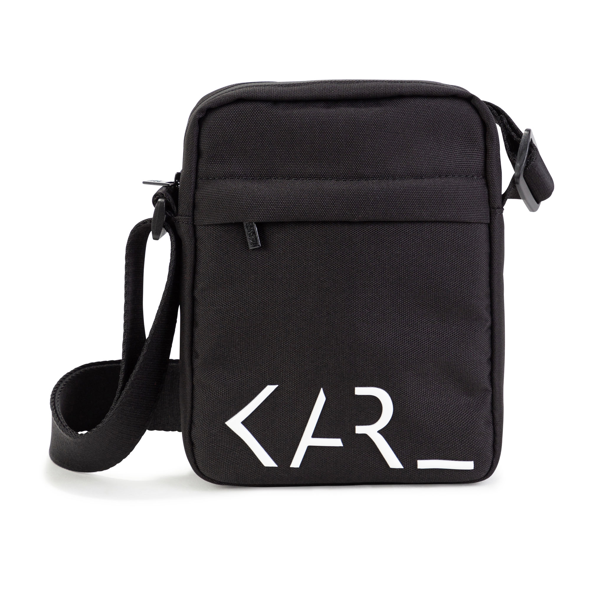 Messenger bag with contrasting logo KARL LAGERFELD KIDS for BOY
